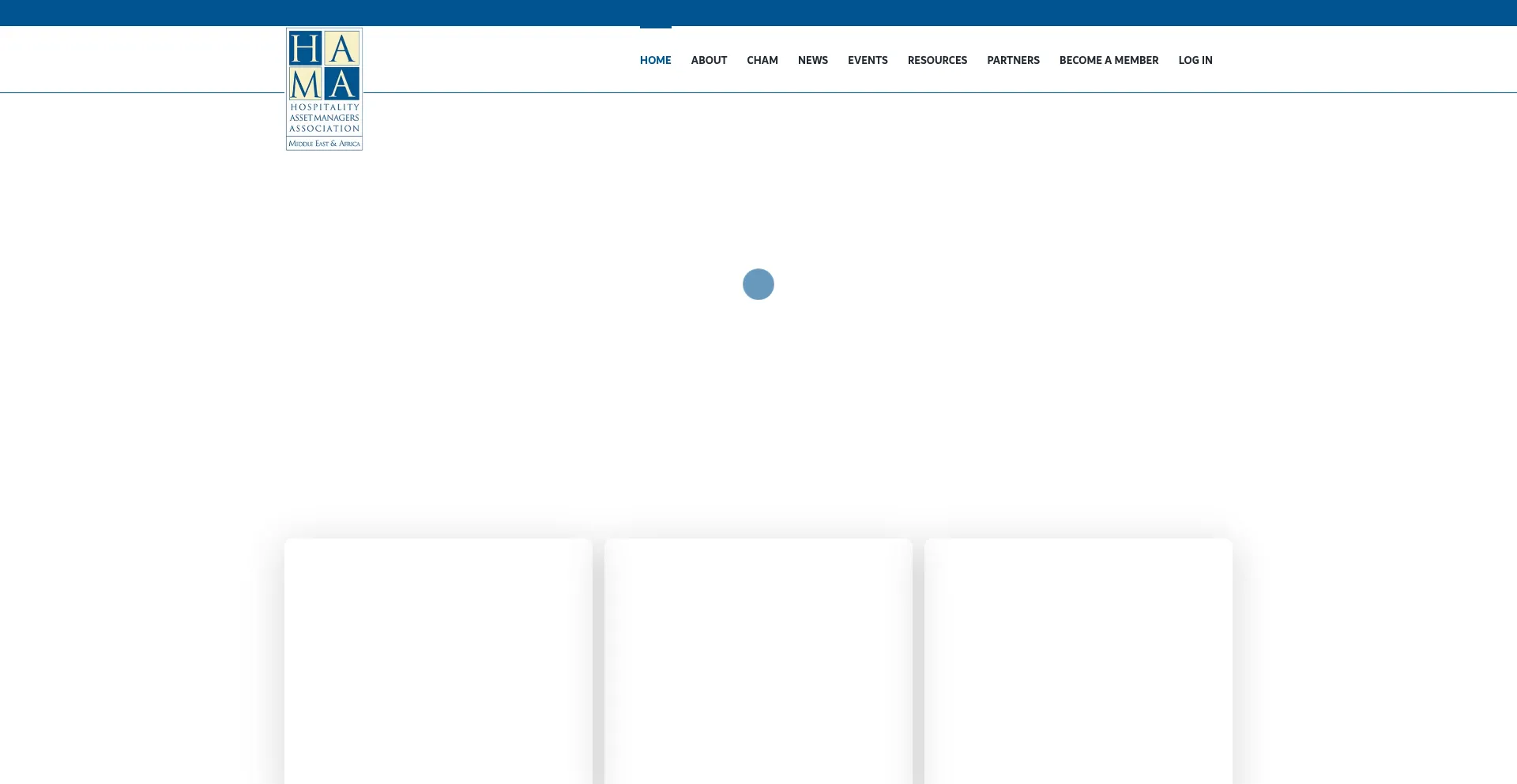 Website screenshot of Hamamea.org
