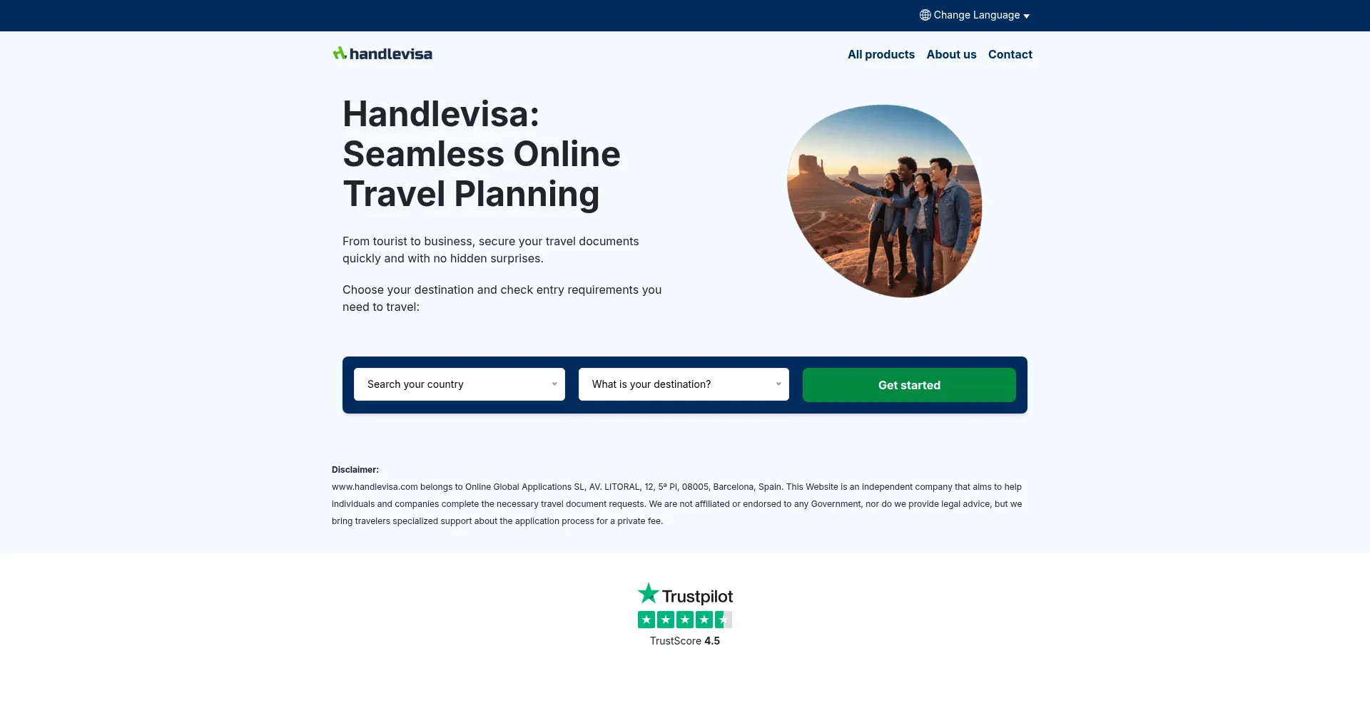 Handlevisa.com