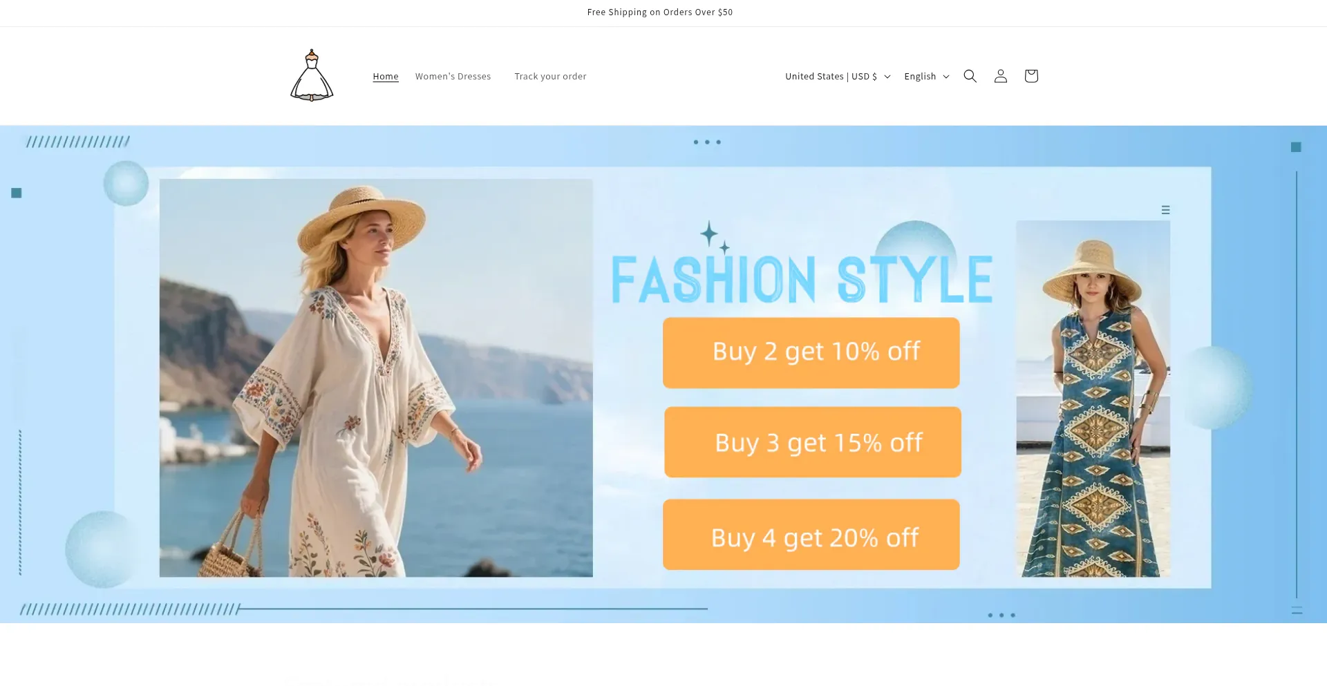 Website screenshot of Hanyuan.store