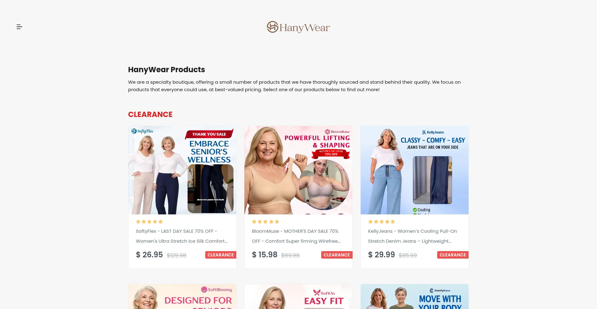 Hanywear.com