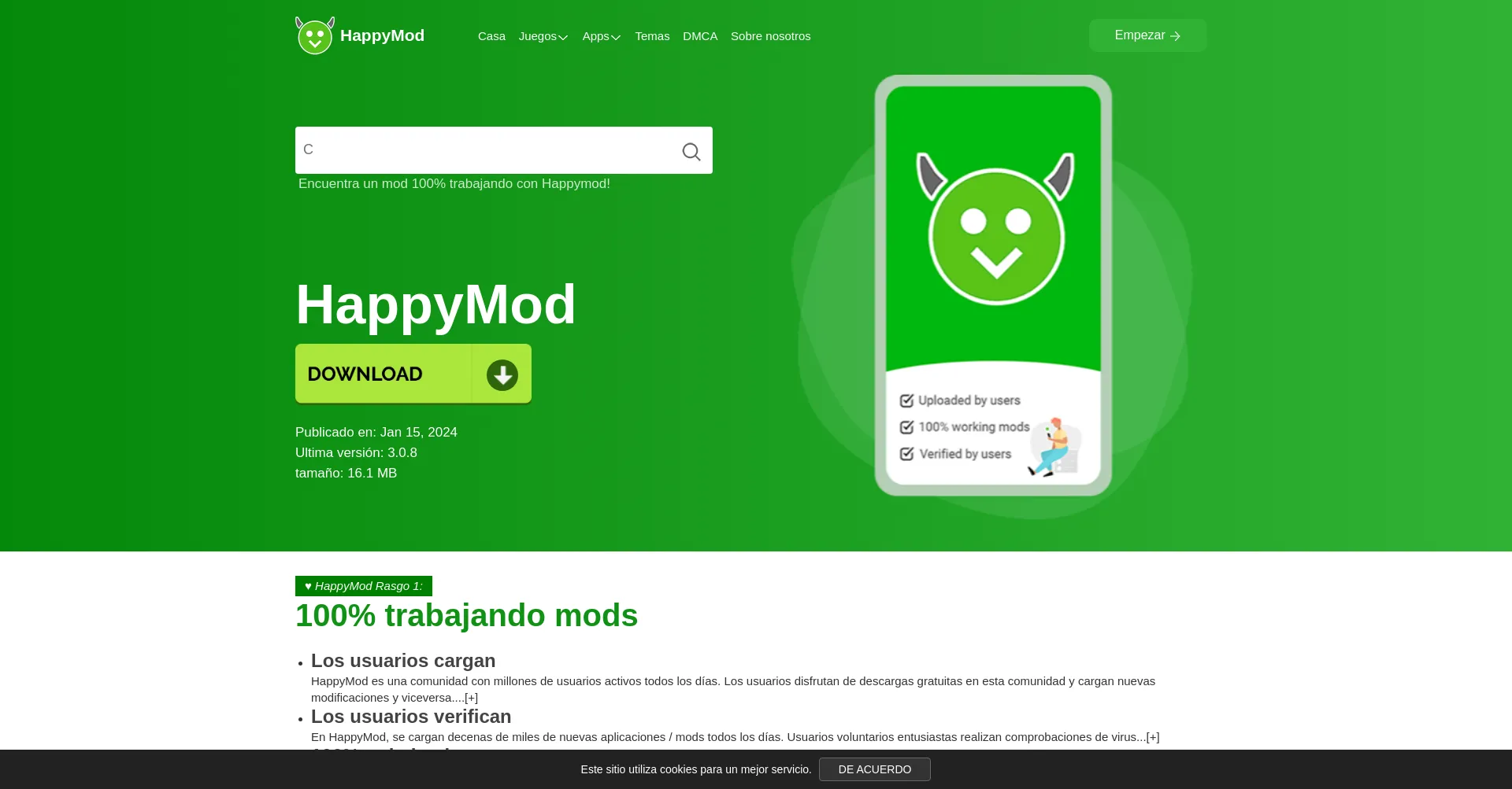 Happymodapkdescargar.com