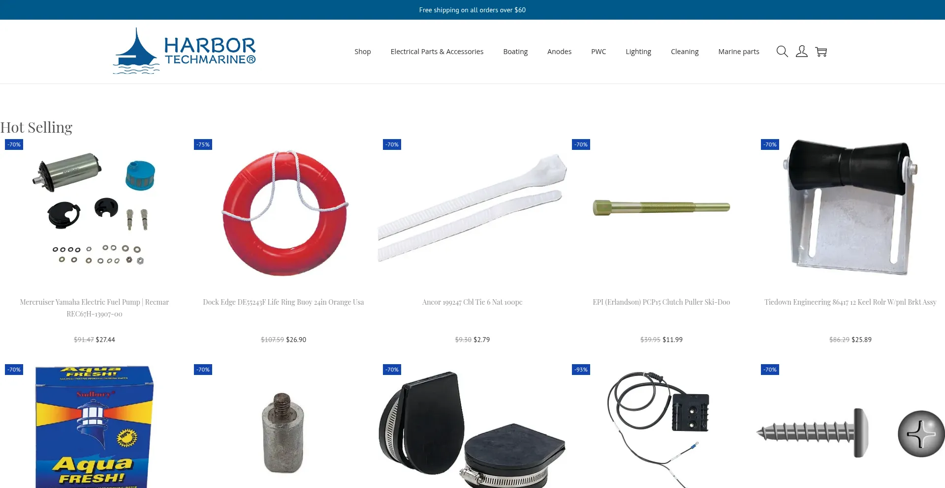 ¿És Seguro y Confiable Harbortechmarine.com?