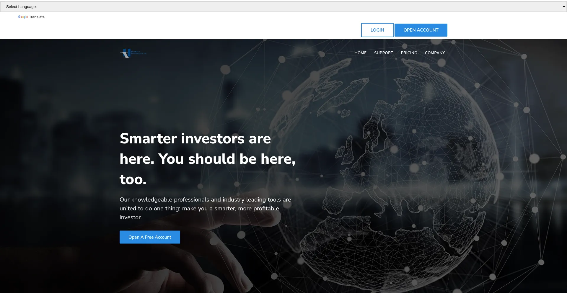 Harbour-investments.co Screenshot