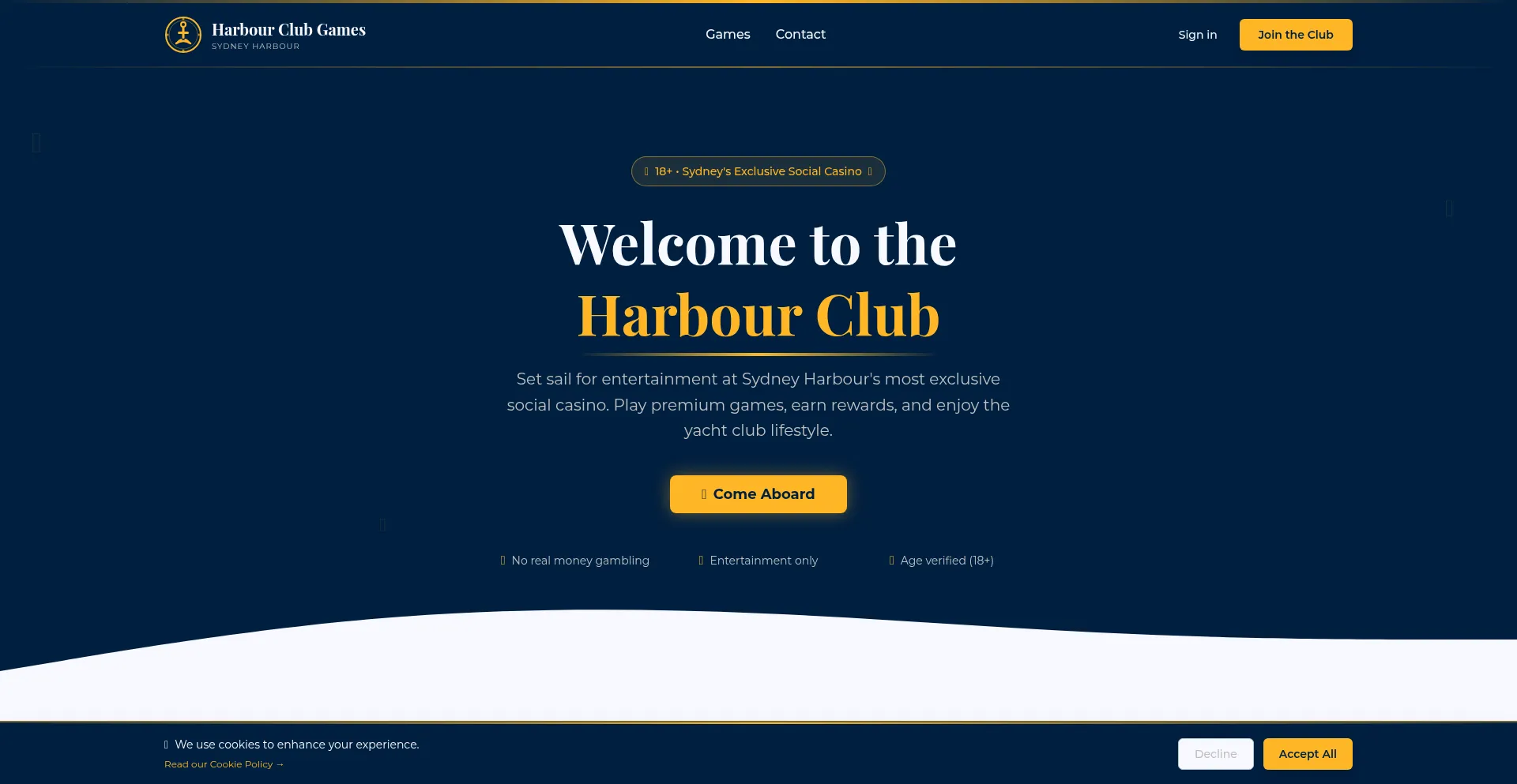 Harbourclubgames.com