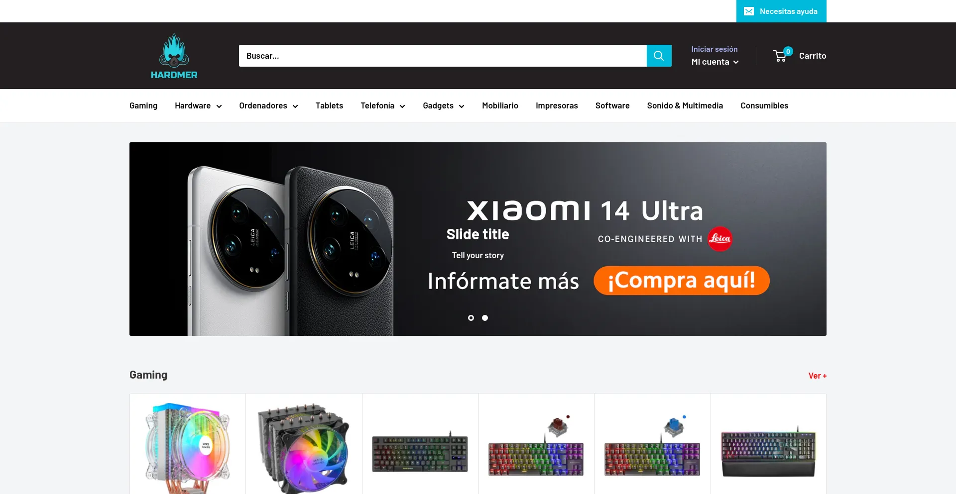 Hardmer.com Screenshot