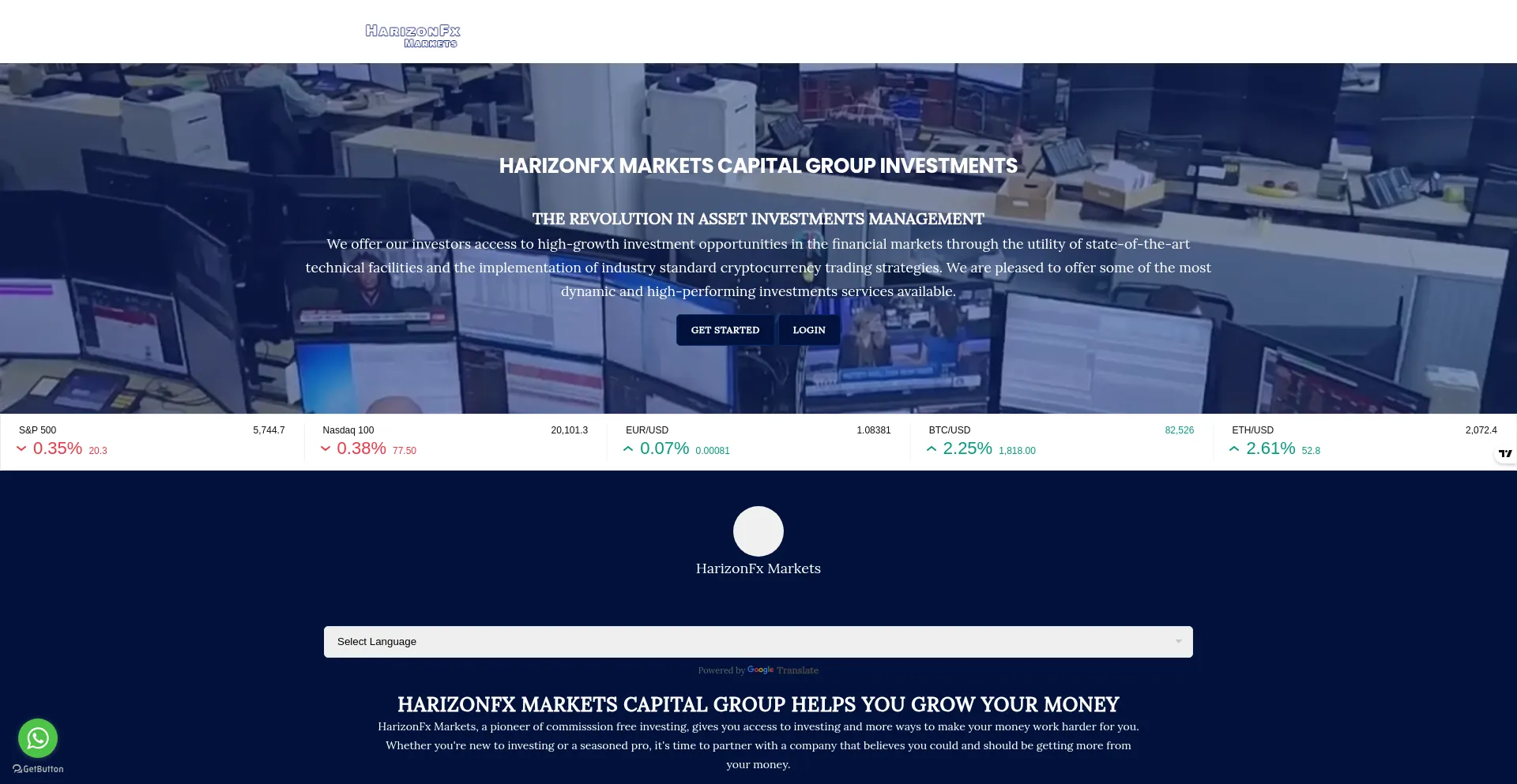 Harizonfxmarkets.com