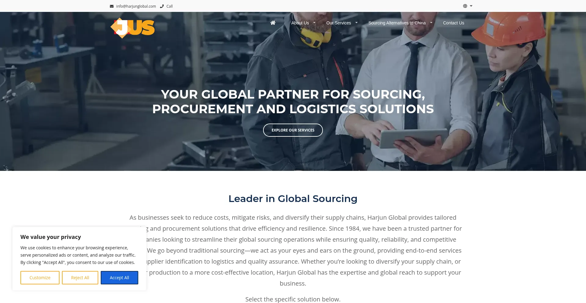 Harjunglobal.com