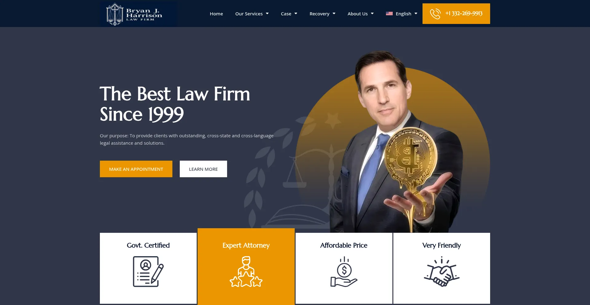 ¿És Seguro y Confiable Harrisonlawsfirm.com?