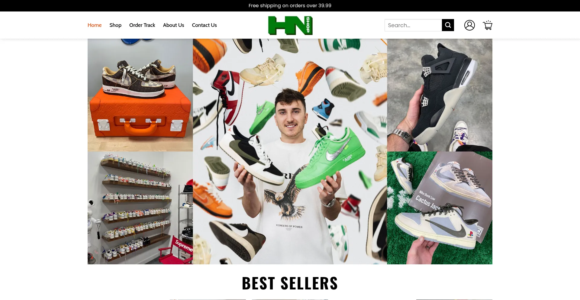 Website screenshot of Harrisonnevel-us.shop