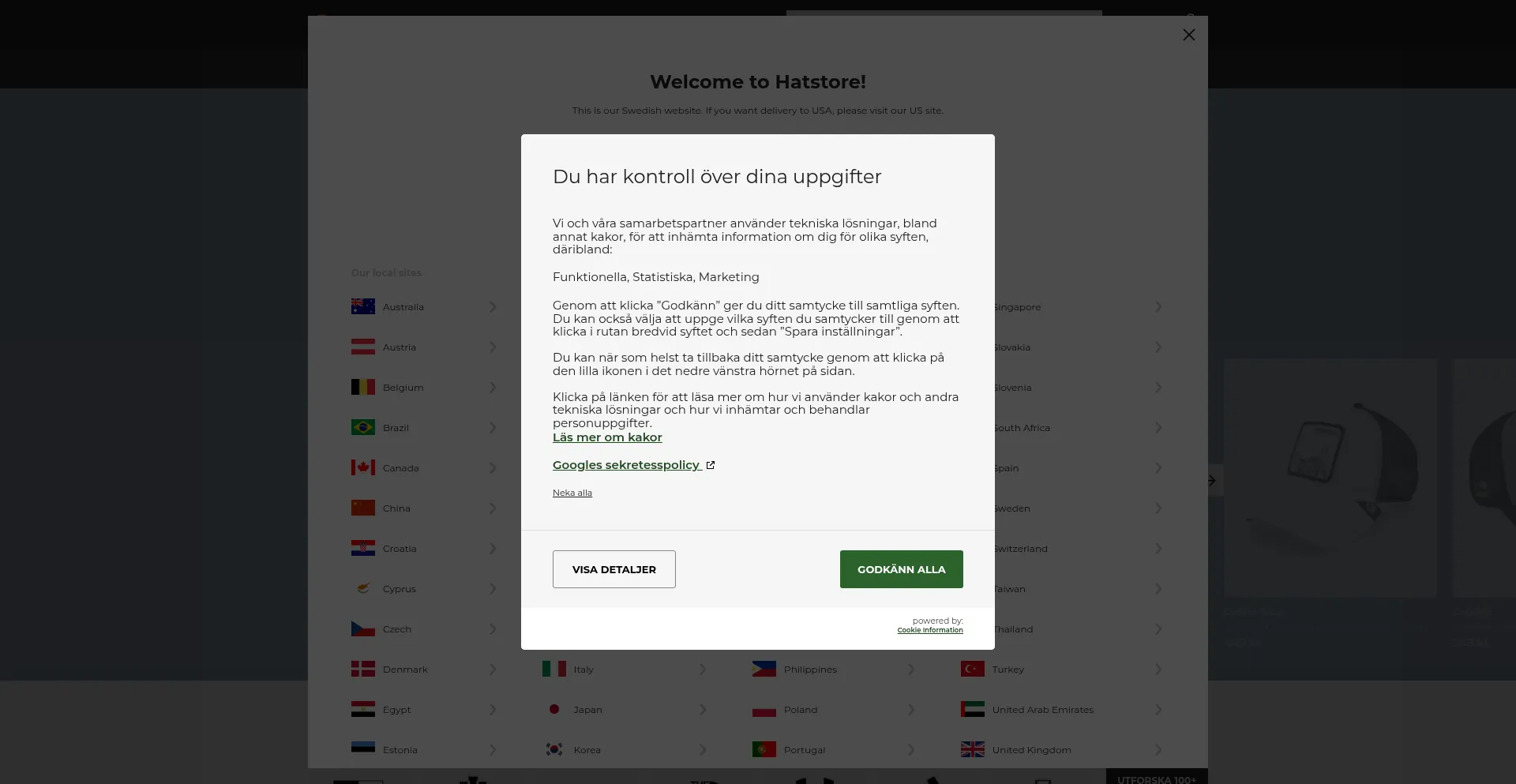 ¿És Seguro y Confiable Hatstore.se?