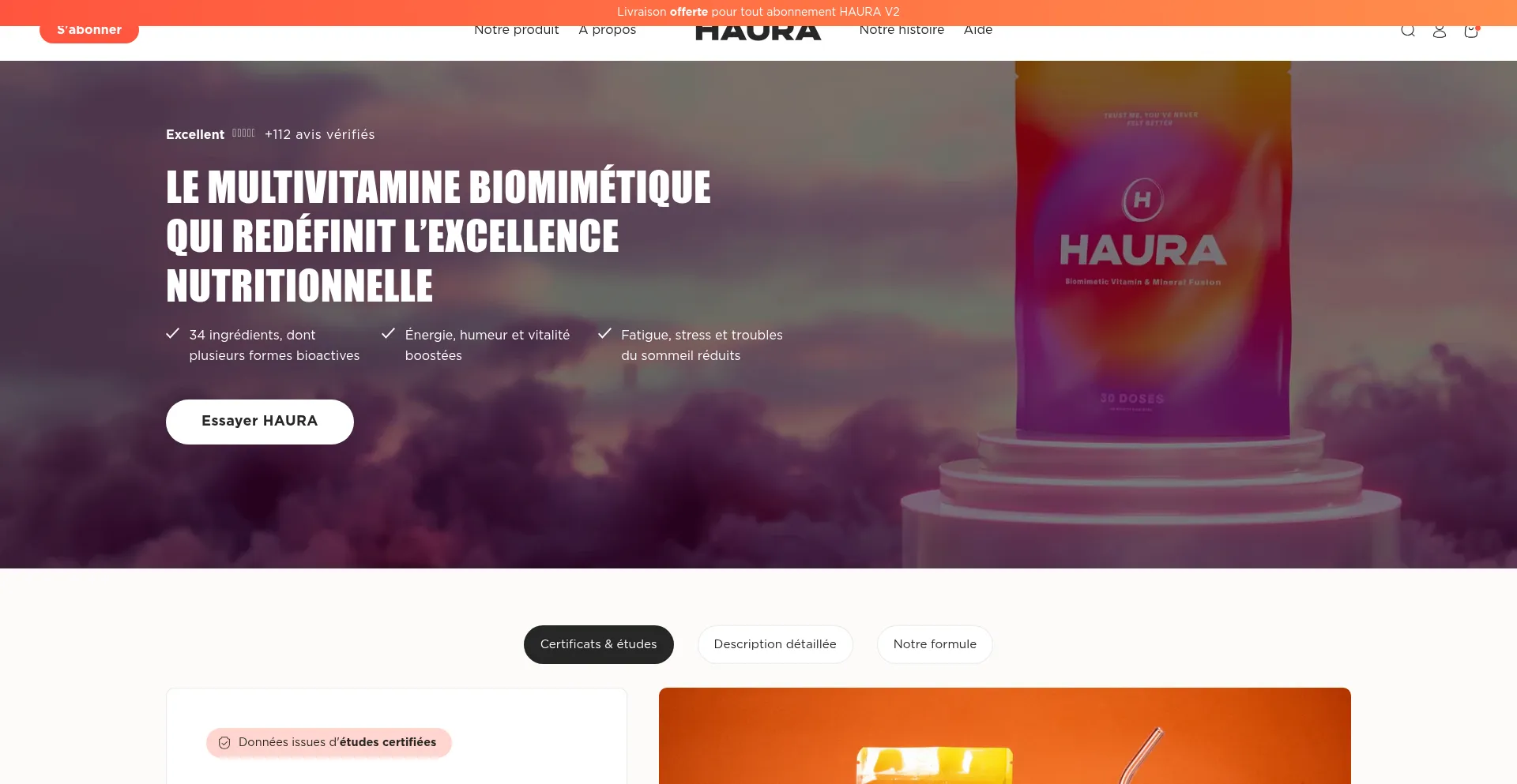 Haura.com Screenshot