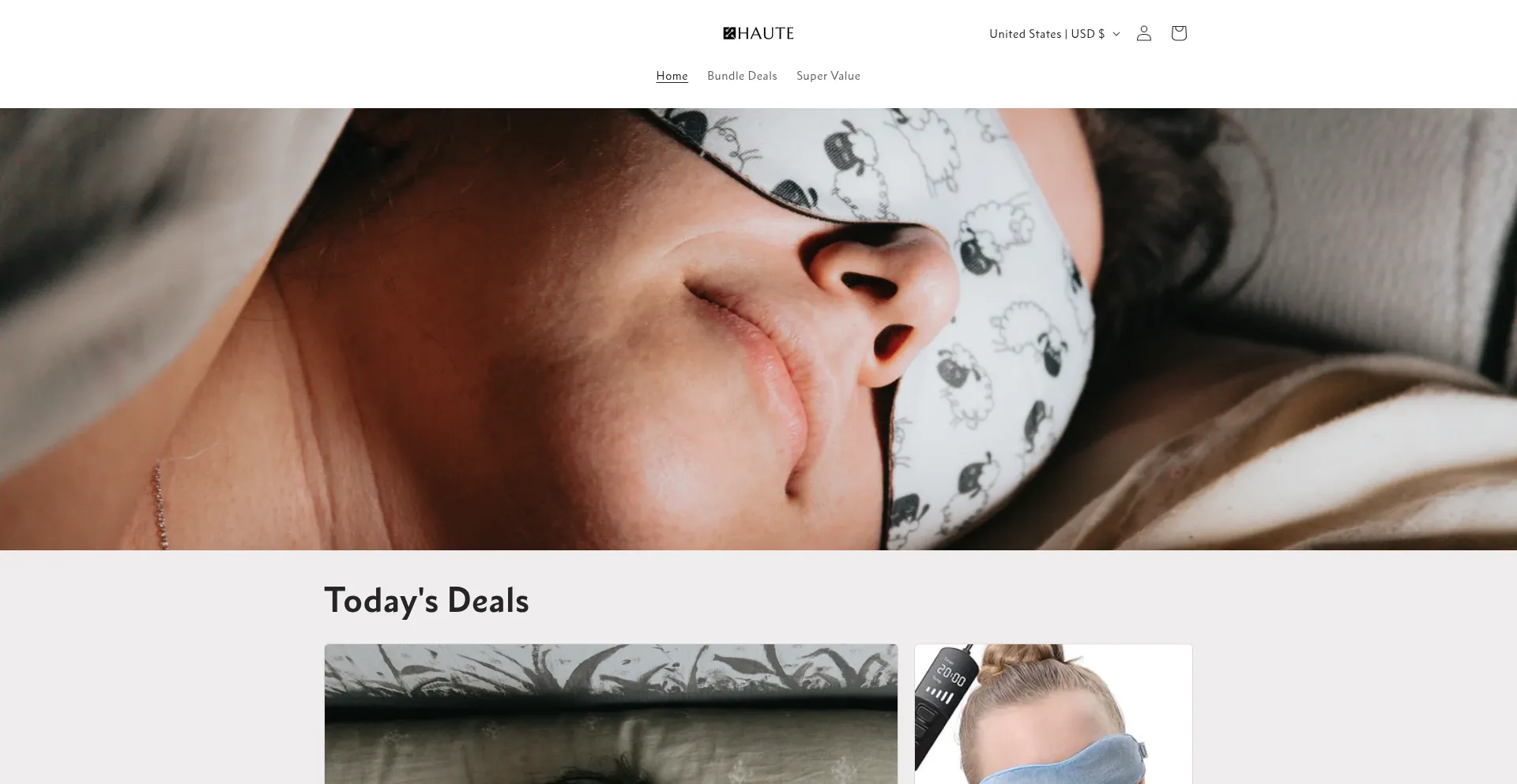 Website screenshot of Hauteheelsc.com