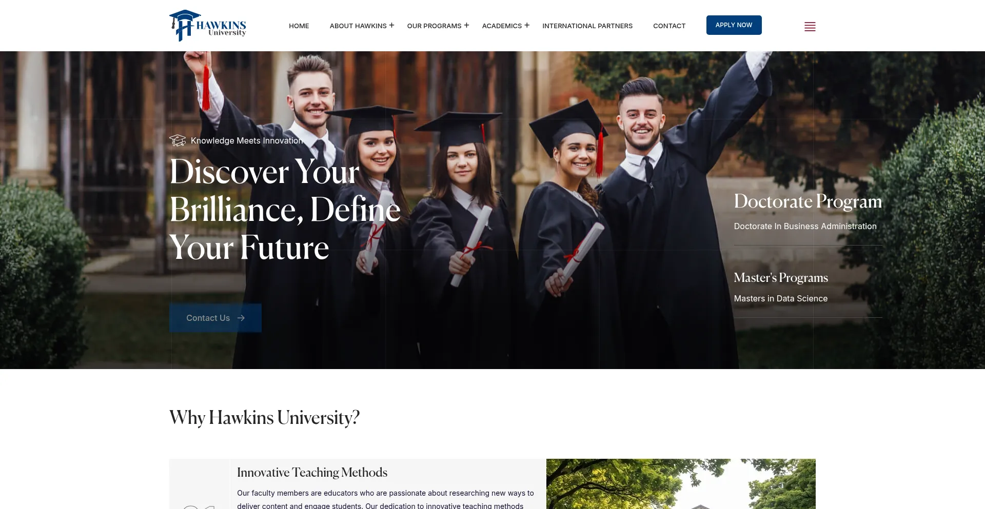 Hawkinsuniversity.com