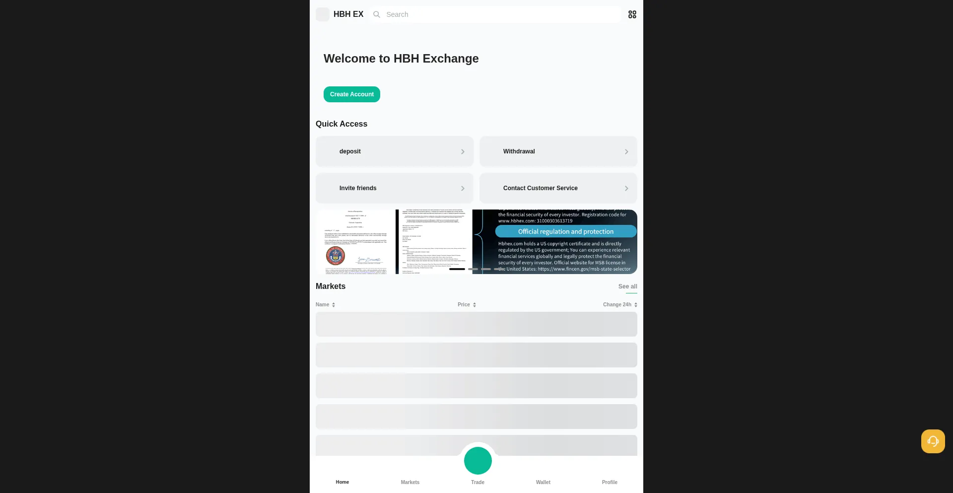 Website screenshot of Hbh99.com
