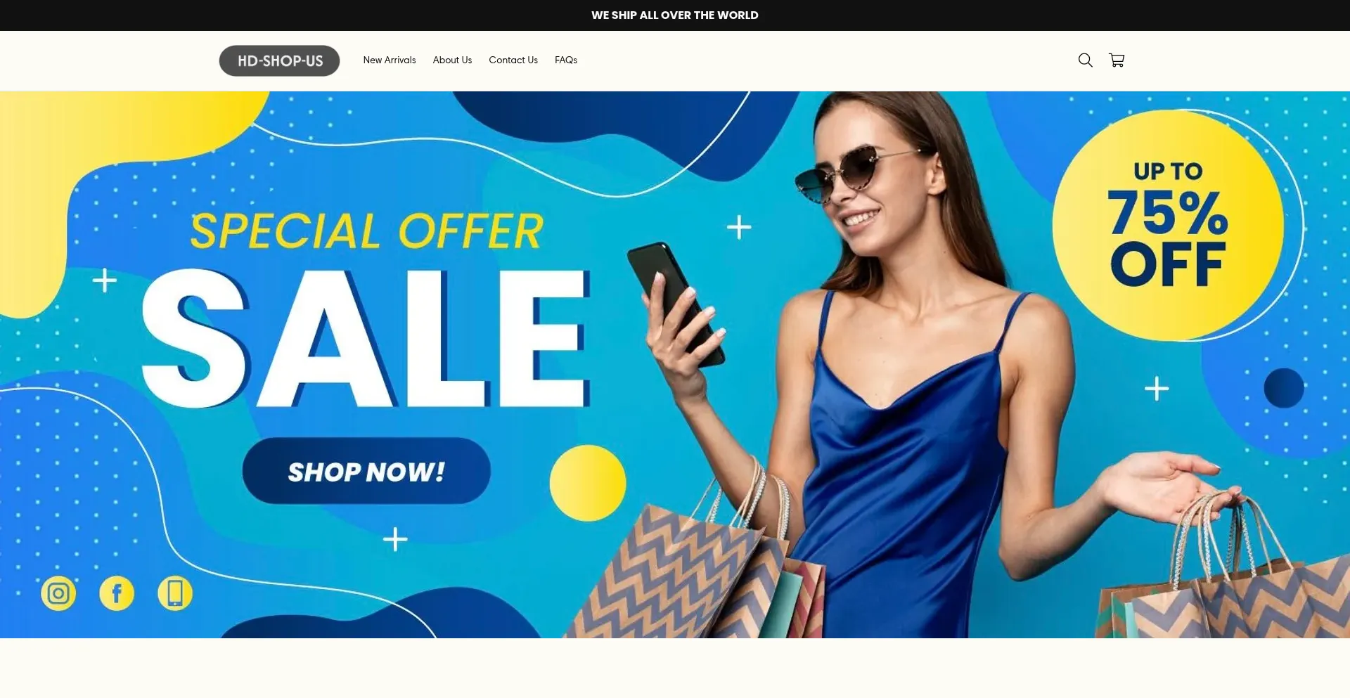 ¿És Seguro y Confiable Hd-shop-us.com?