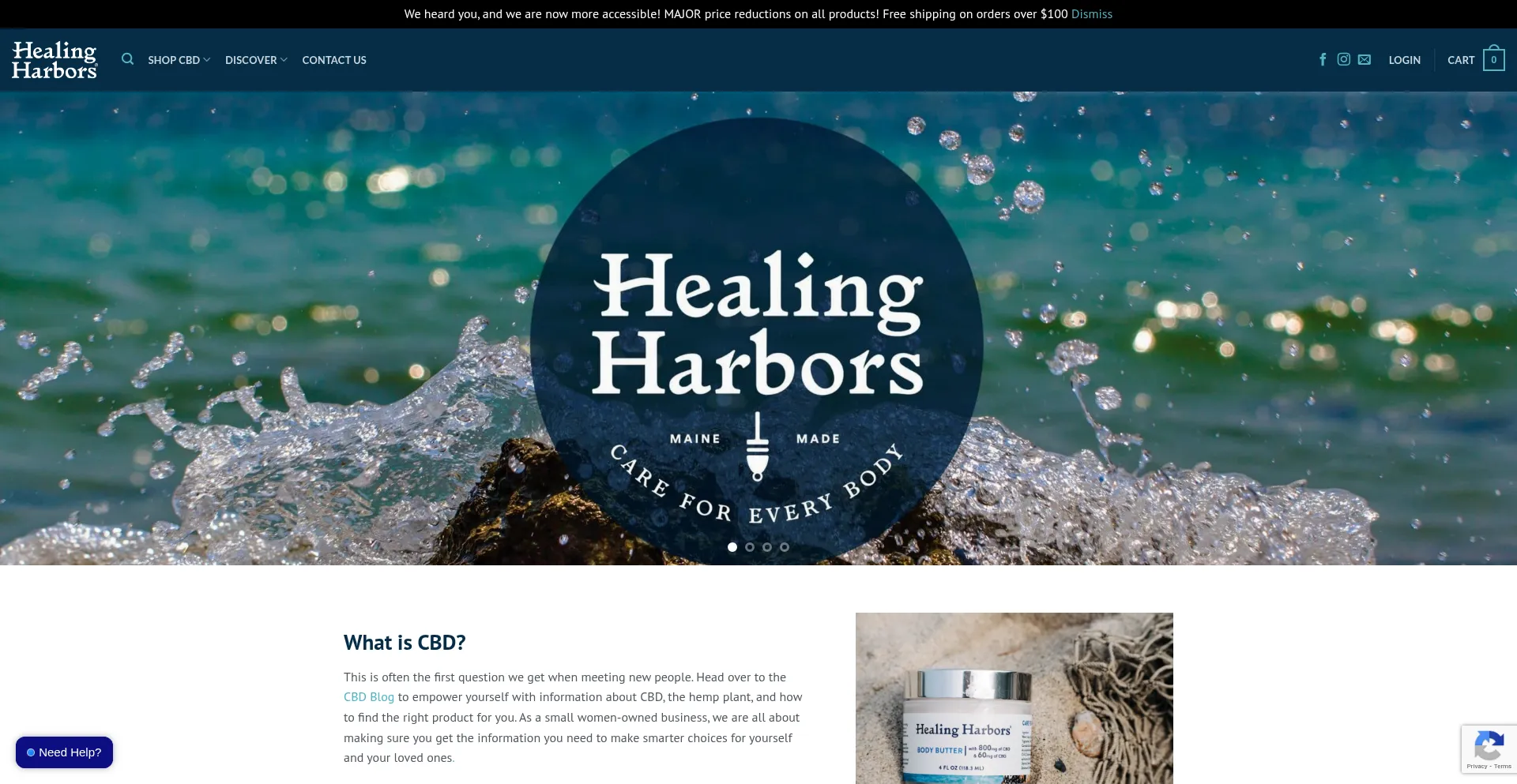 ¿És Seguro y Confiable Healingharbors.com?