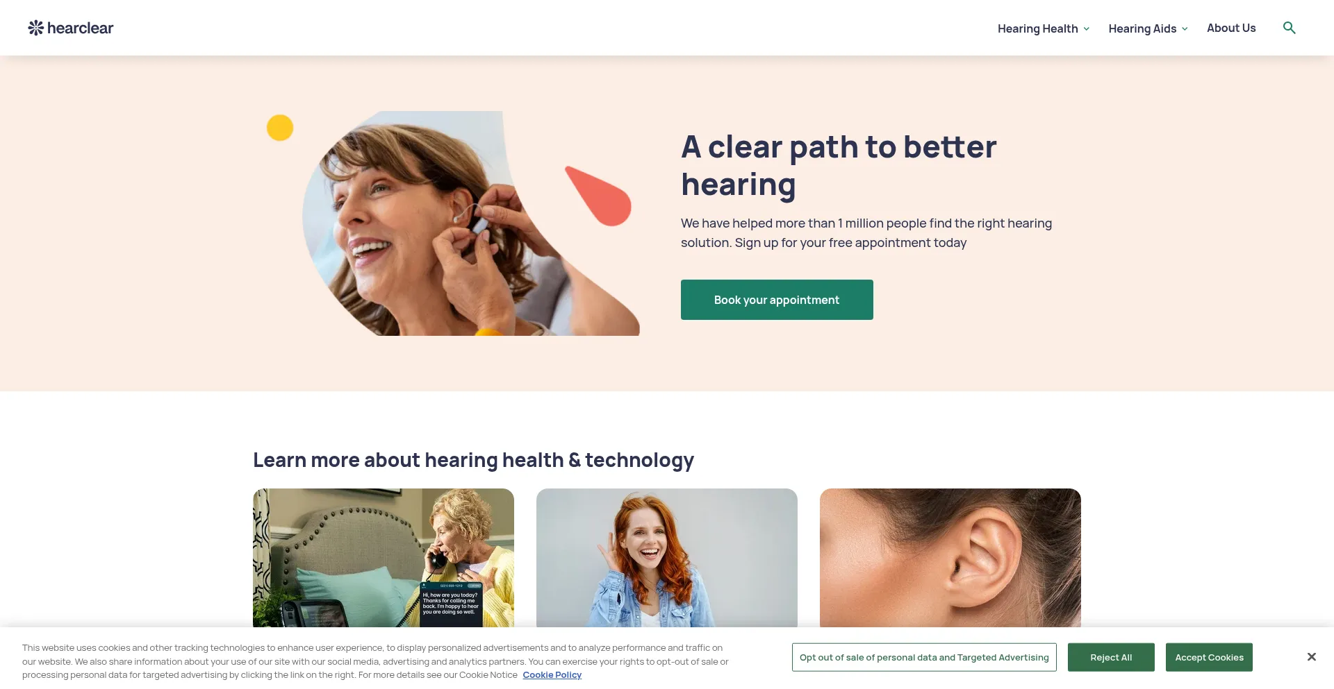 ¿És Seguro y Confiable Hearclear.com?