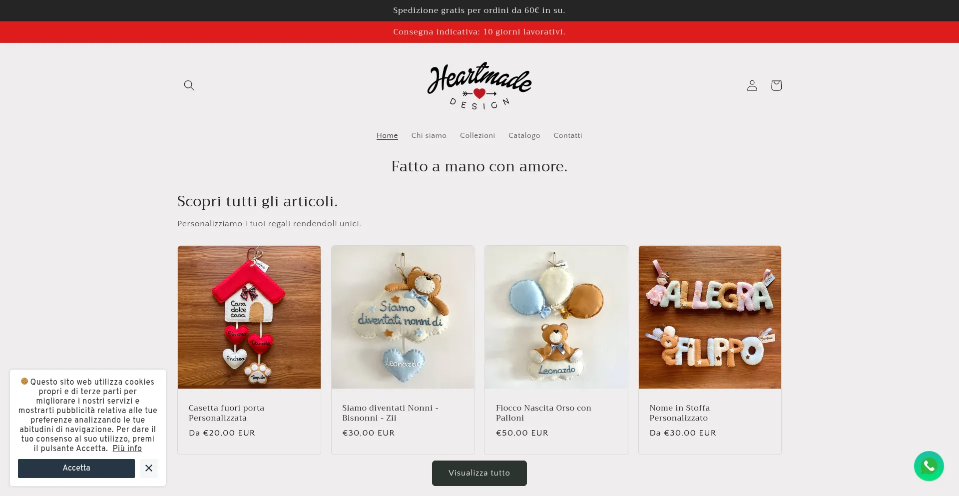 ¿És Seguro y Confiable Heartmadedesign.it?