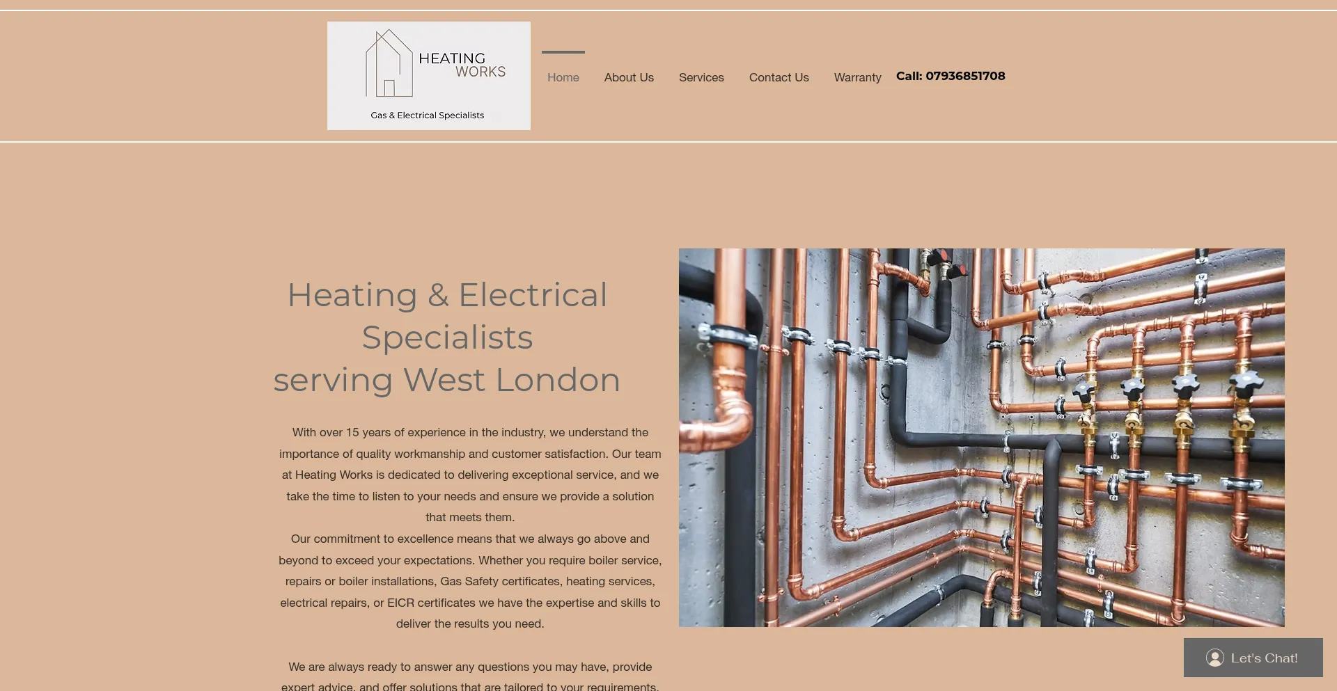 ¿És Seguro y Confiable Heatingworksltd.co.uk?