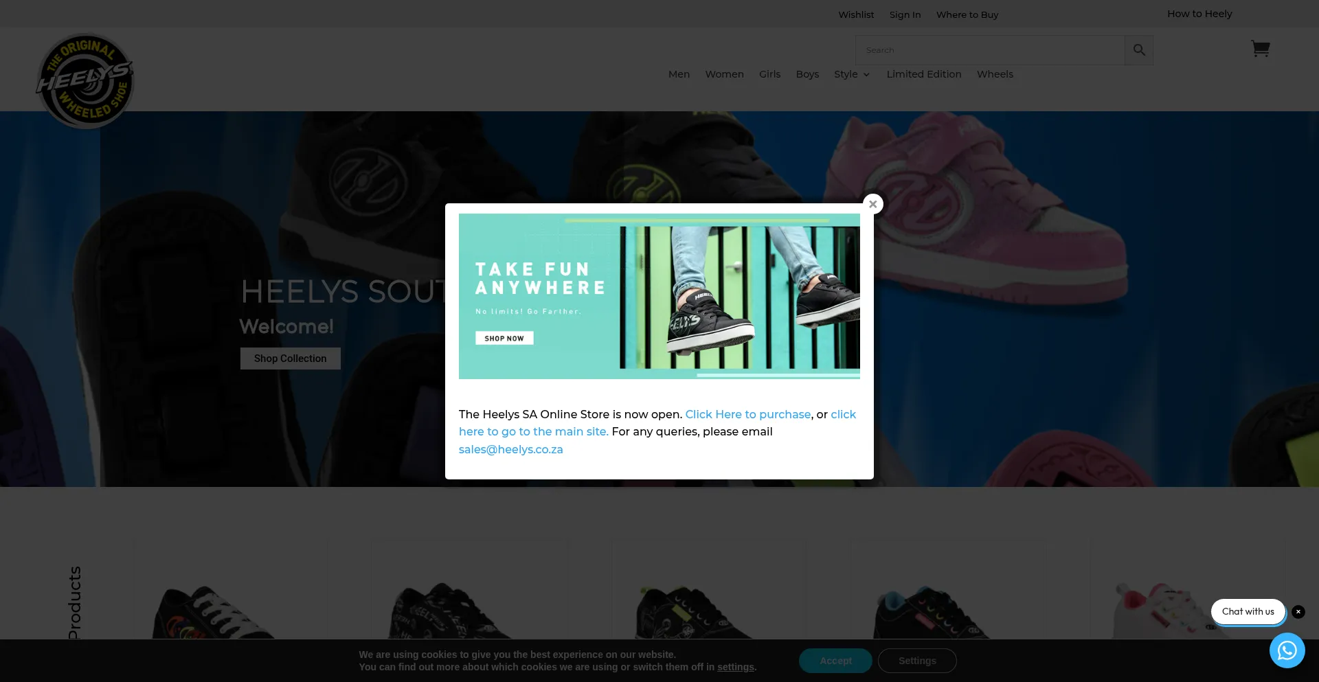 ¿És Seguro y Confiable Heelys.co.za?