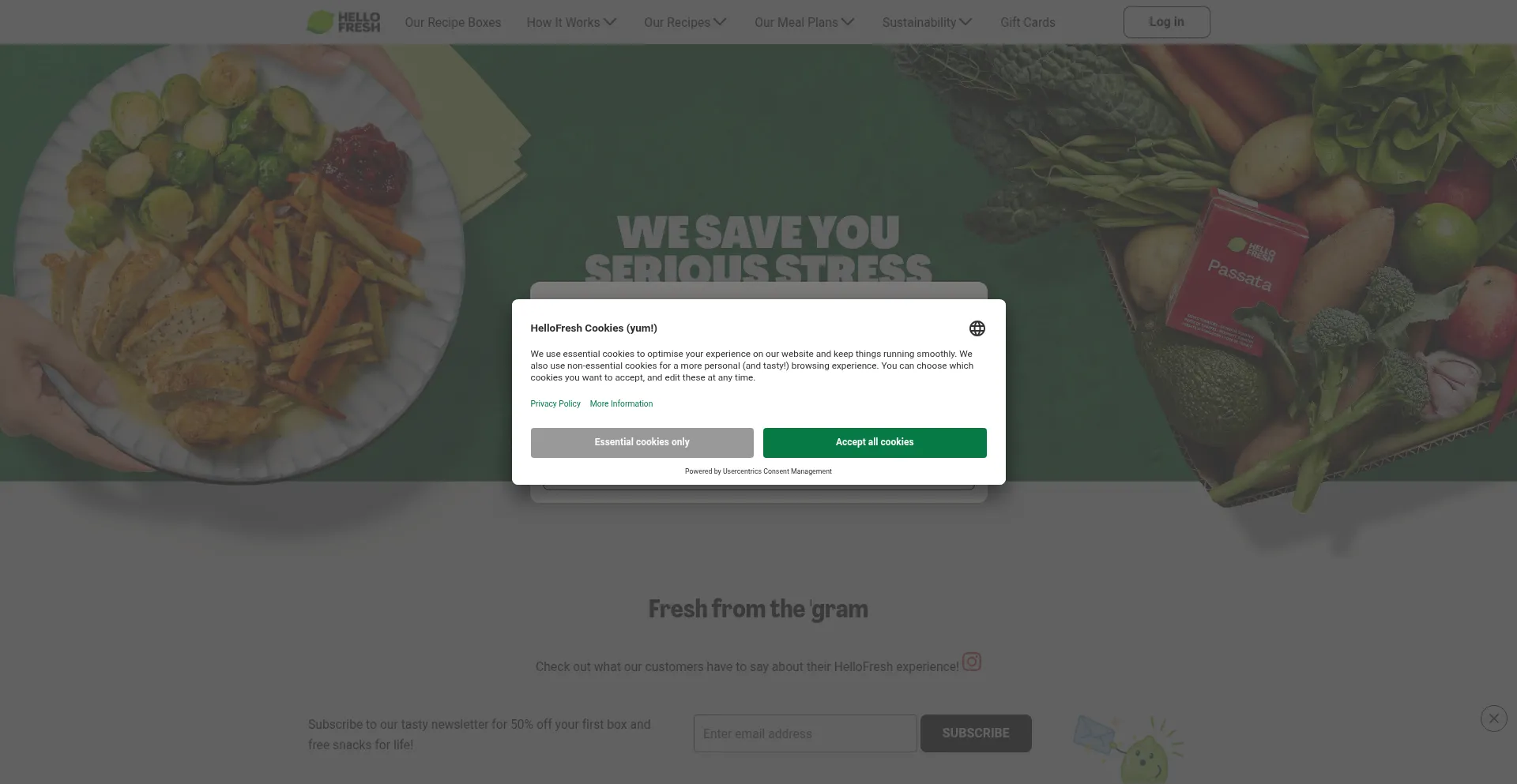 ¿És Seguro y Confiable Hellofresh.co.uk?