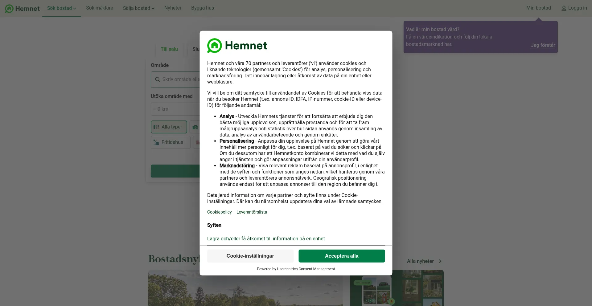 ¿És Seguro y Confiable Hemnet.se?