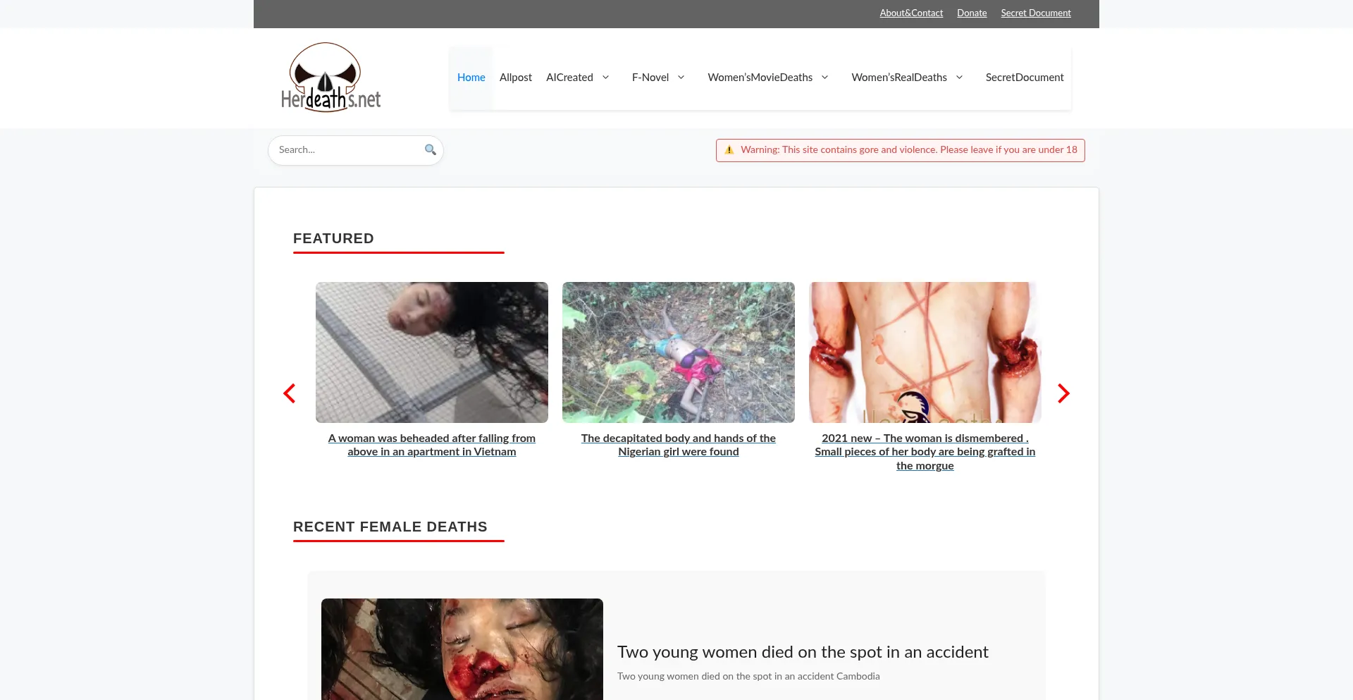 Herdeaths.net