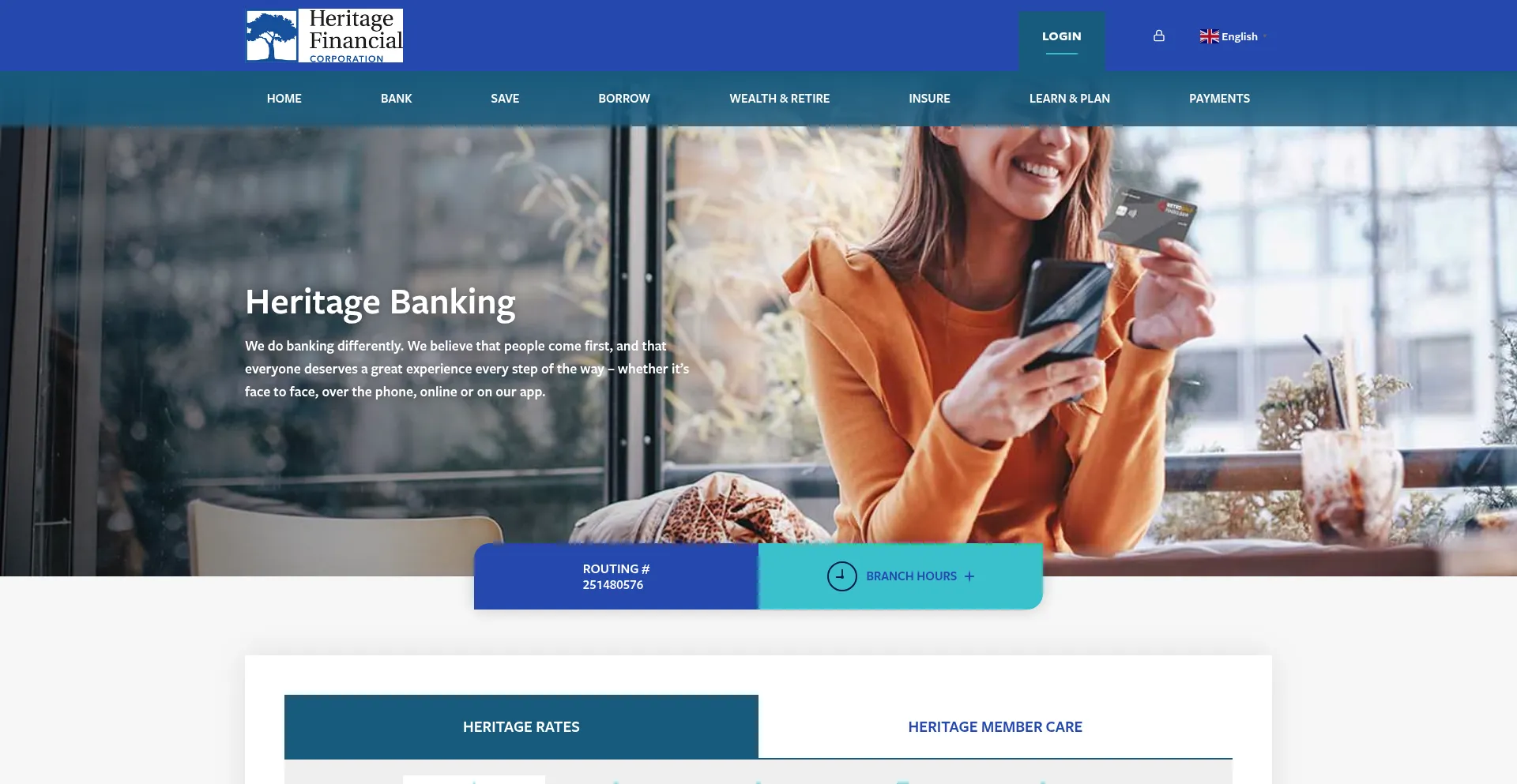 ¿És Seguro y Confiable Heritagenationwidesbanking.com?