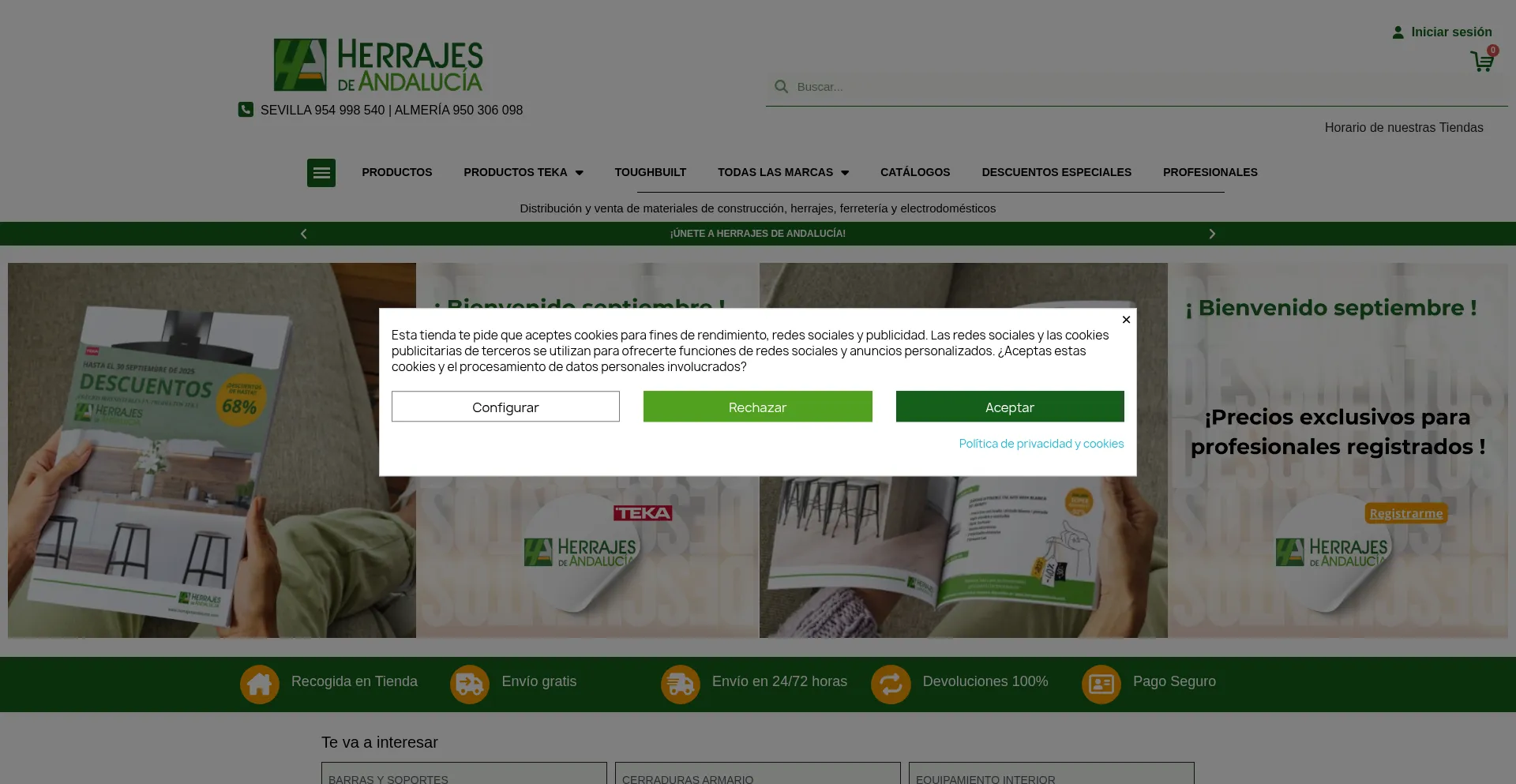 ¿És Seguro y Confiable Herrajesandalucia.com?