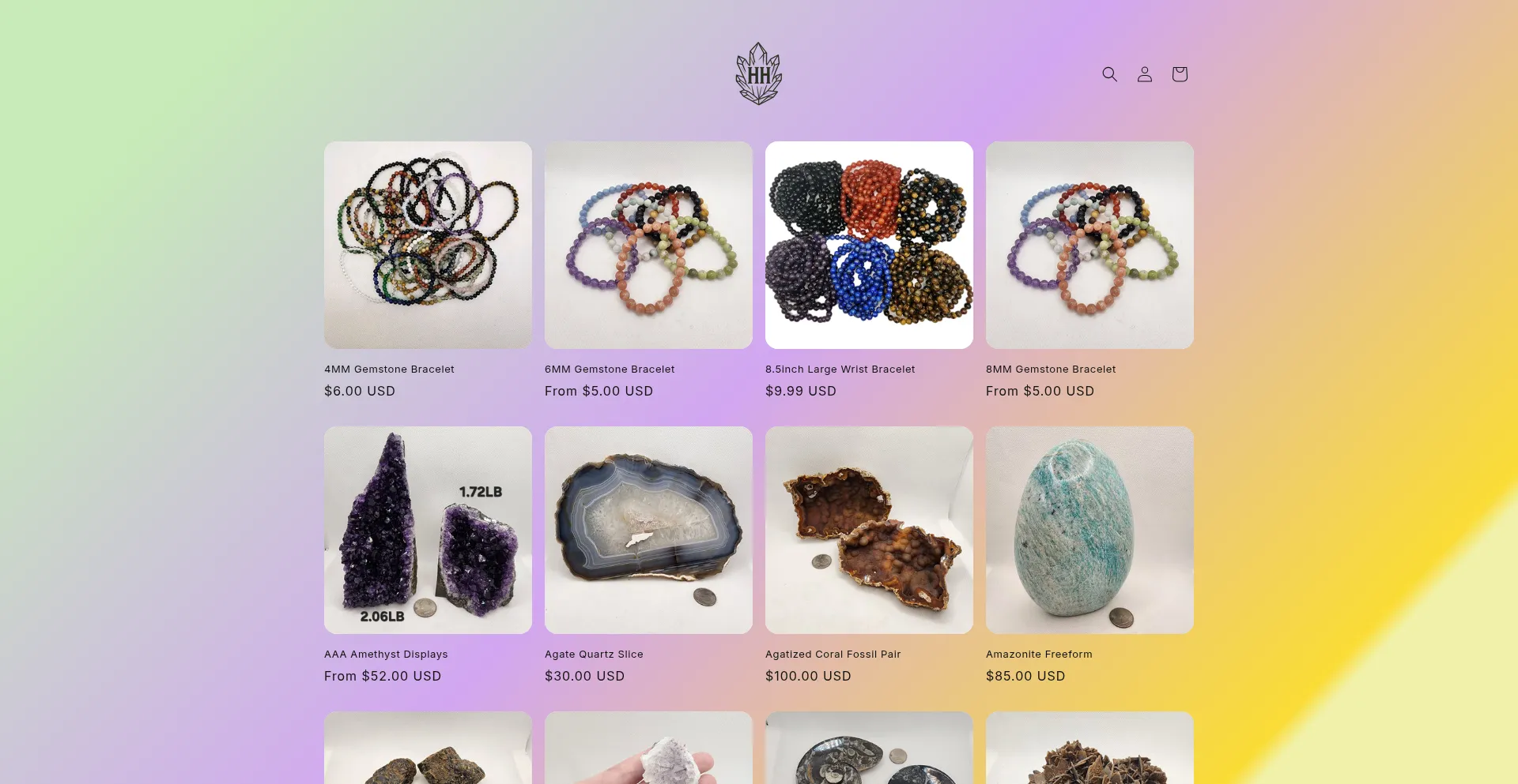 Website screenshot of Hhgem.com