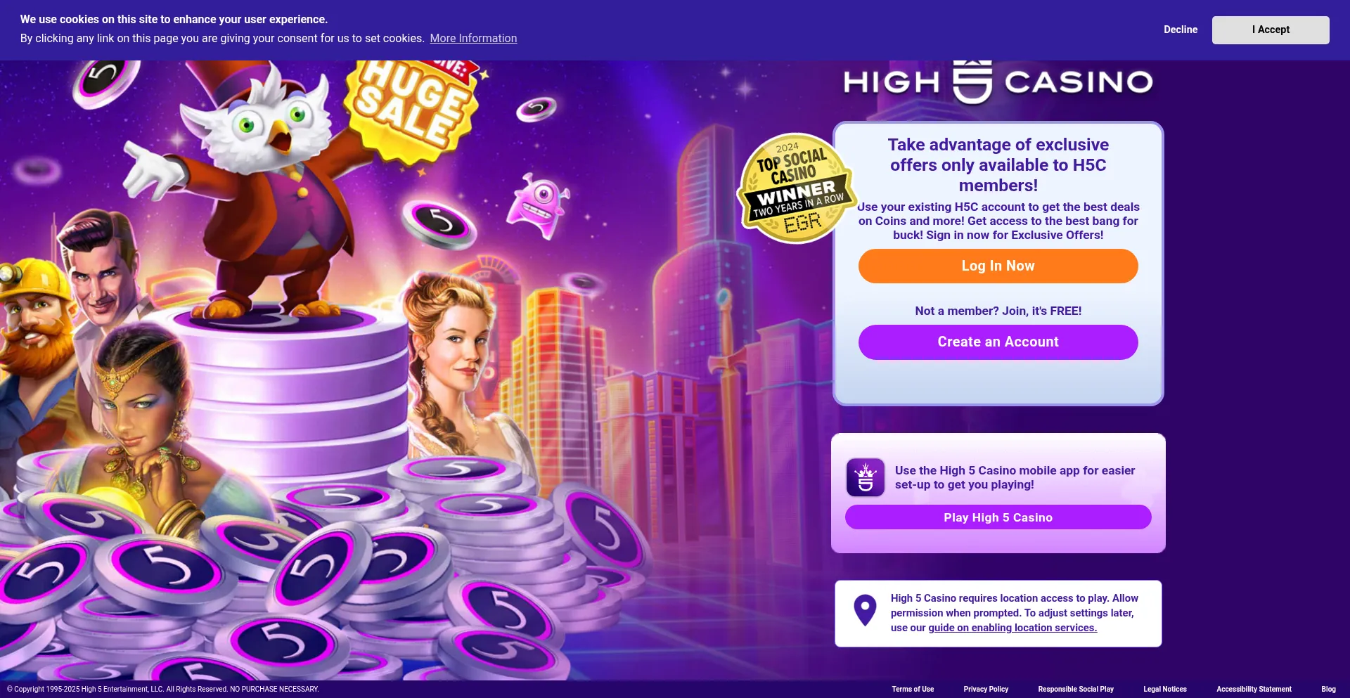 ¿És Seguro y Confiable High5casino.com?