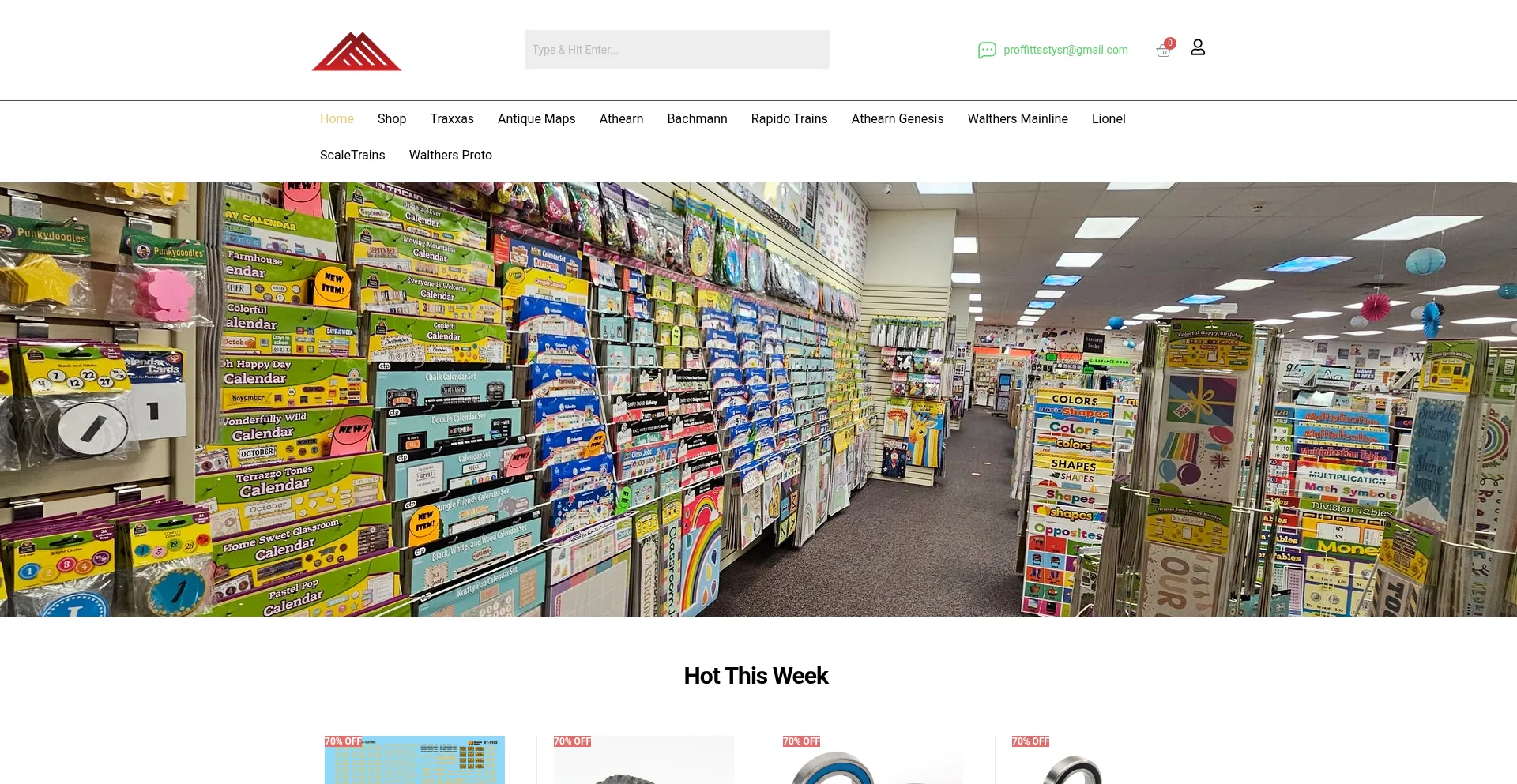 Website screenshot of High-endsupermarkets.com