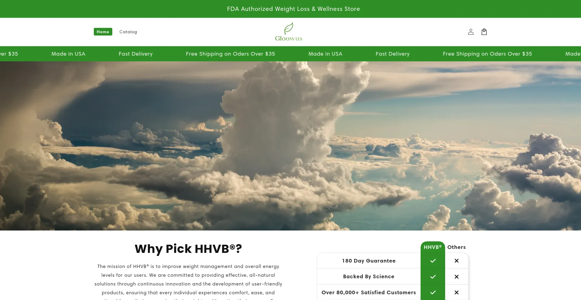 Website screenshot of Highcinair.top