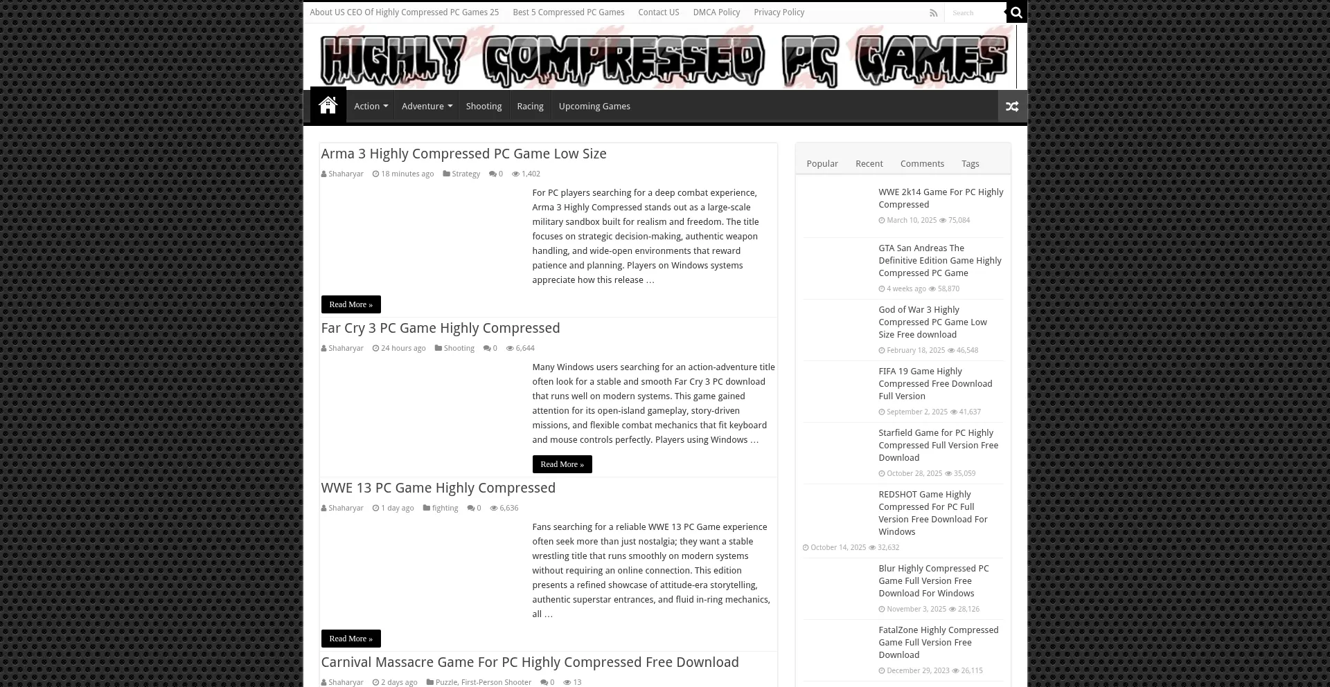 Highlycompressedpcgames25.com