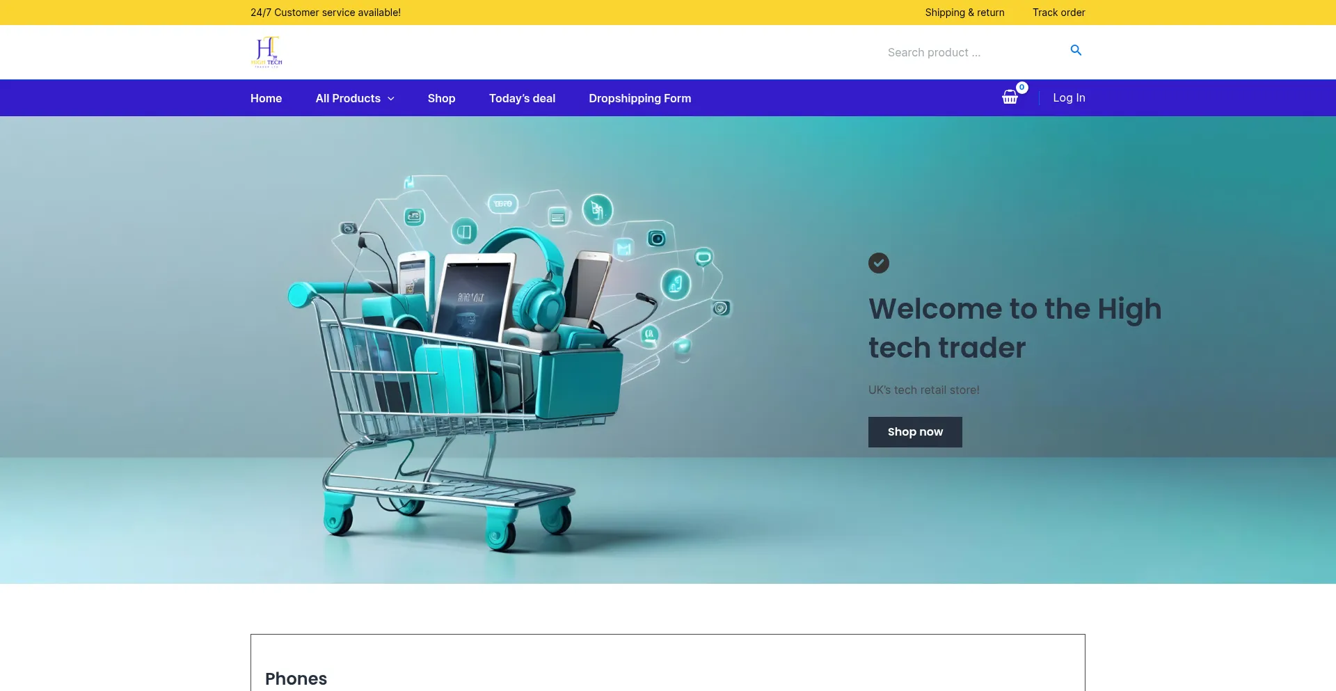 ¿És Seguro y Confiable Hightechtrader.co.uk?