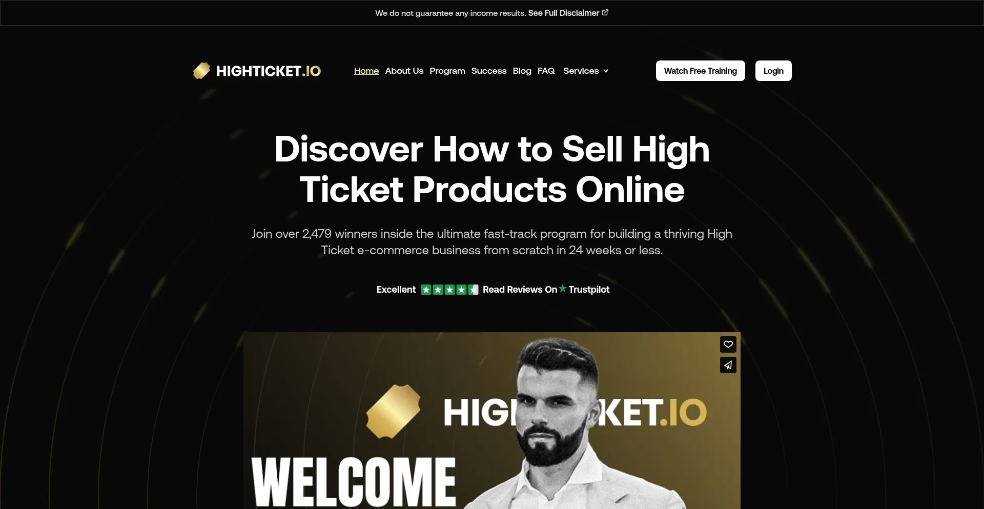 ¿És Seguro y Confiable Highticket.io?