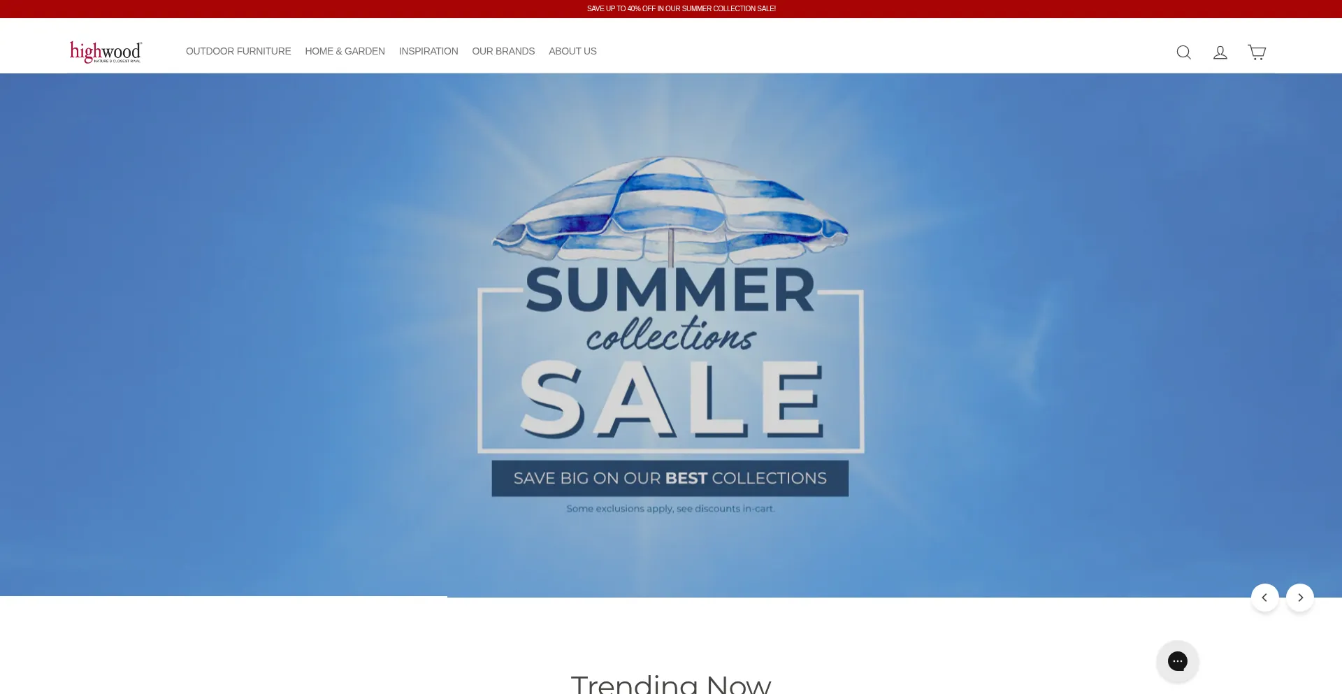 Website screenshot of Highwood-usa.com