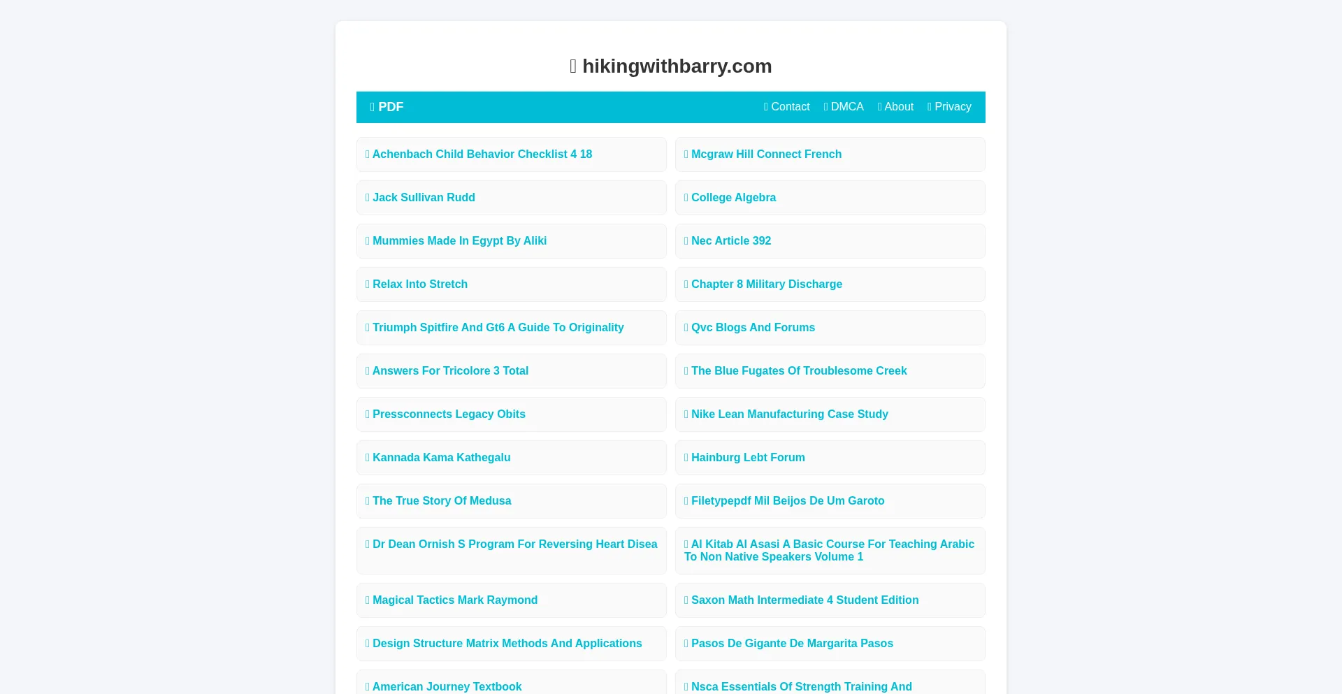 Hikingwithbarry.com