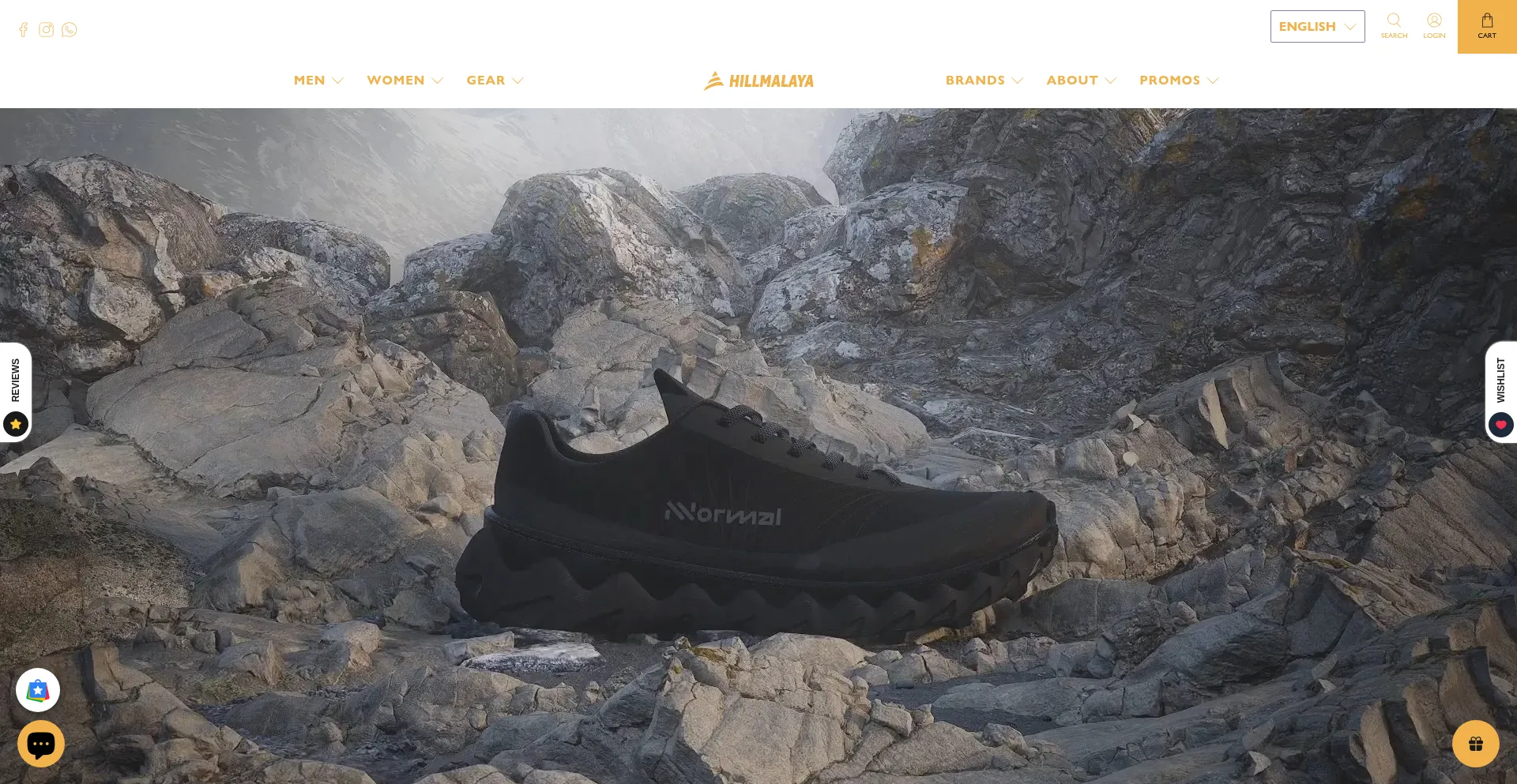 Website screenshot of Hillmalaya.com.hk