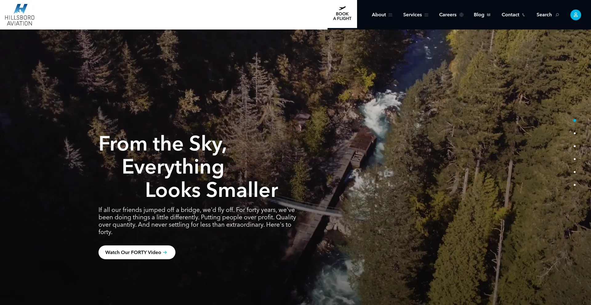 Hillsboroaviation.com Screenshot