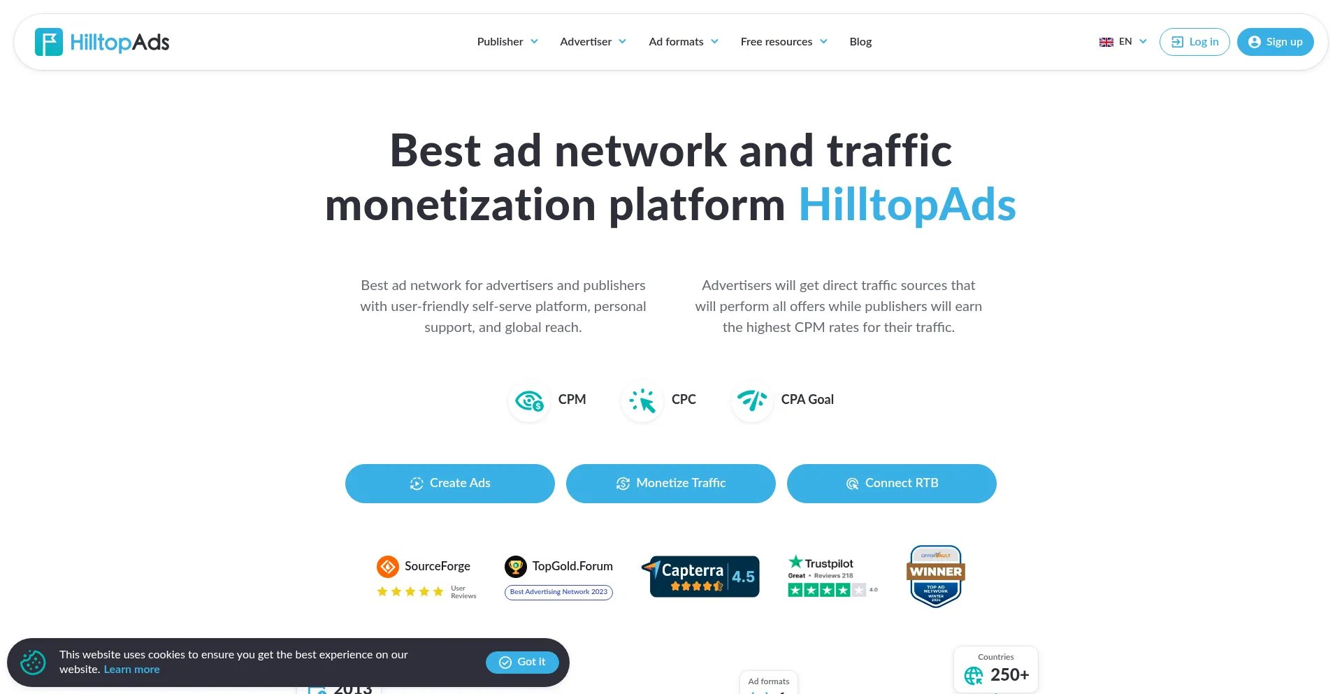¿És Seguro y Confiable Hilltopads.com?