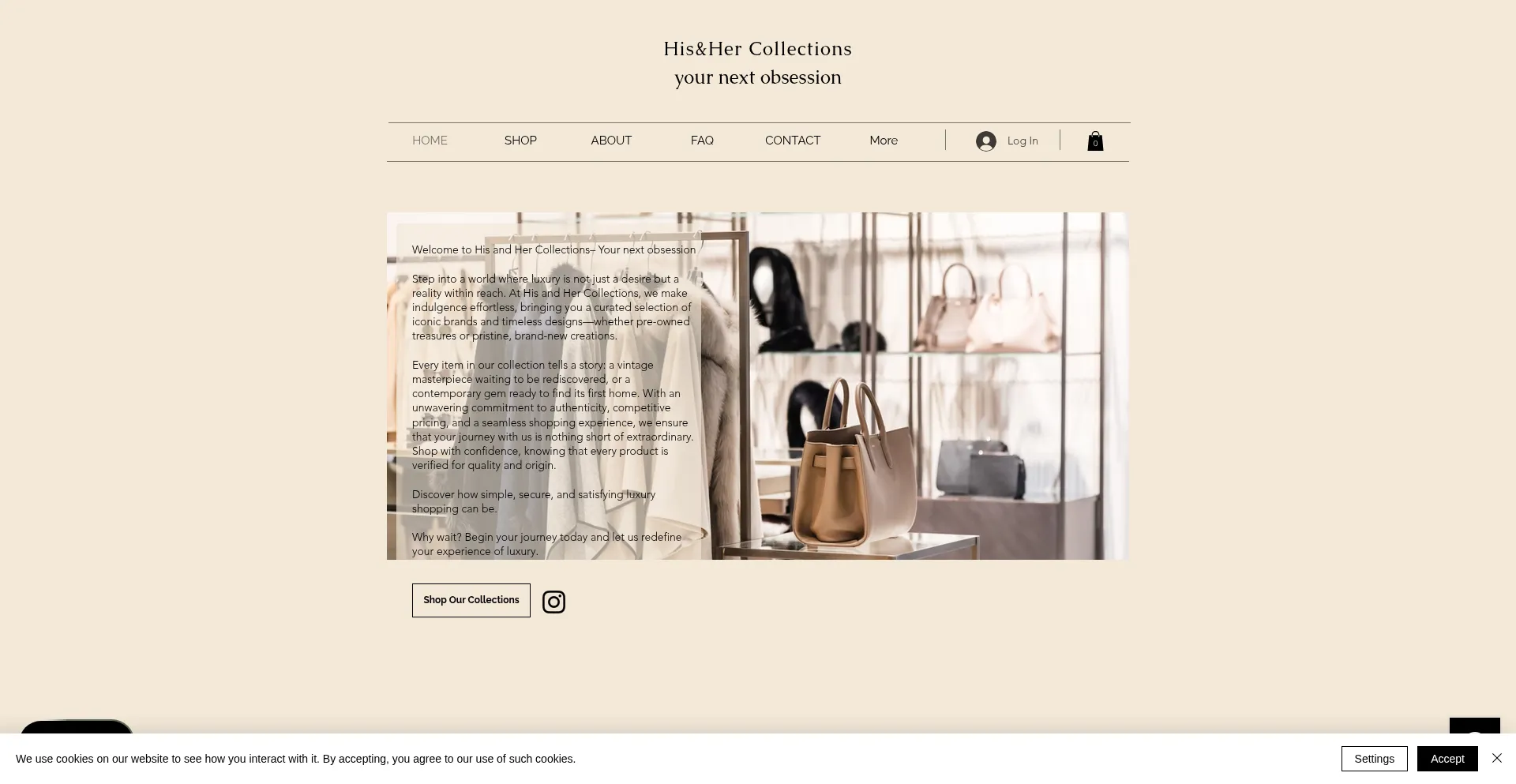 Hisandhercollections.com