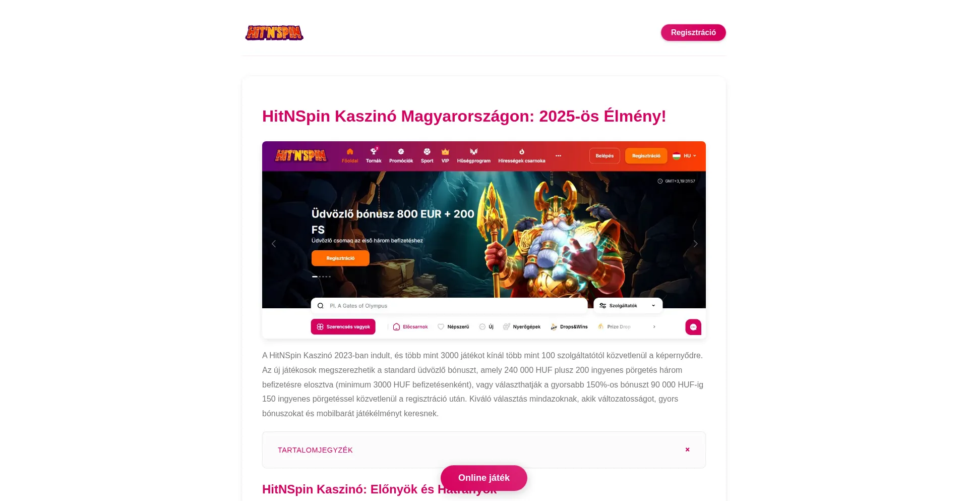 Hitnspin.co.hu