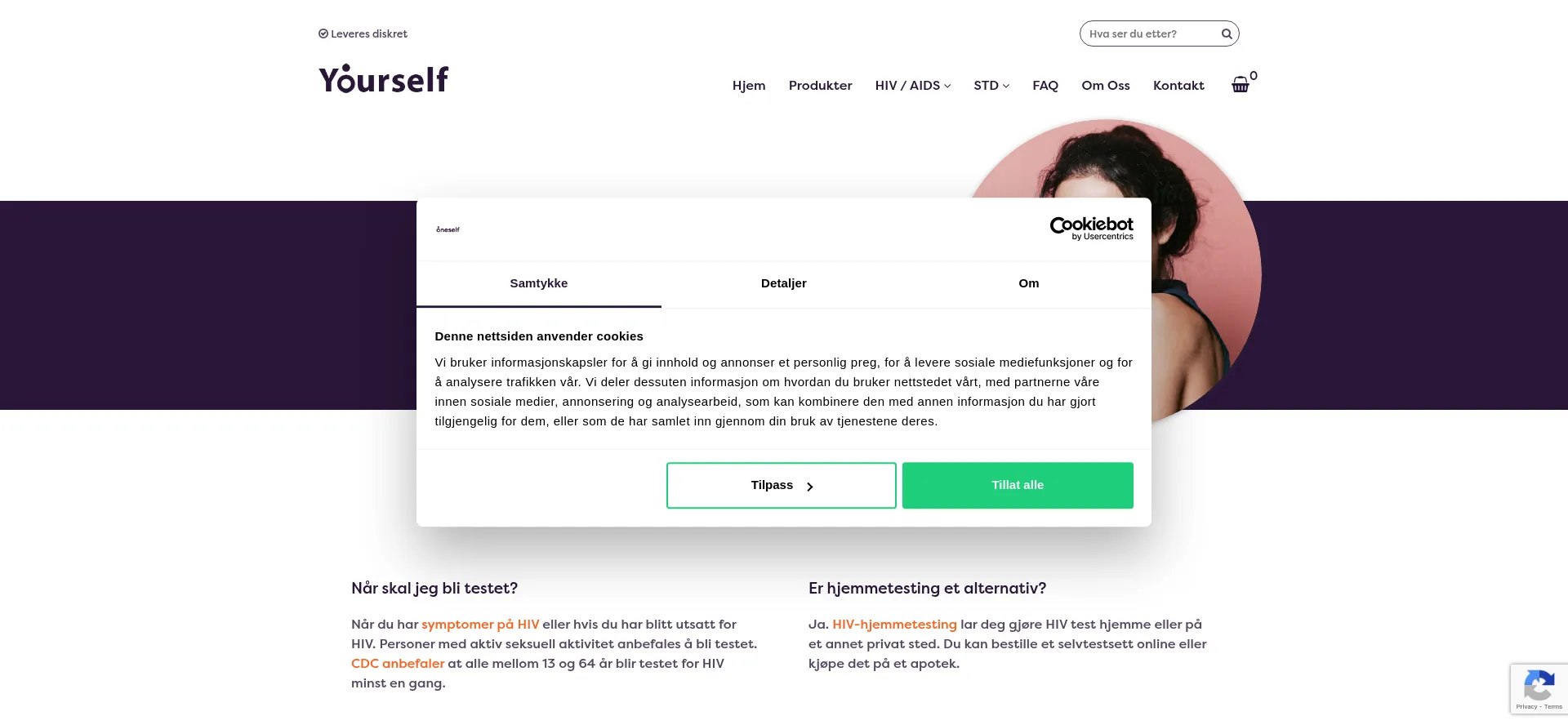 ¿És Seguro y Confiable Hivtestnorge.com?