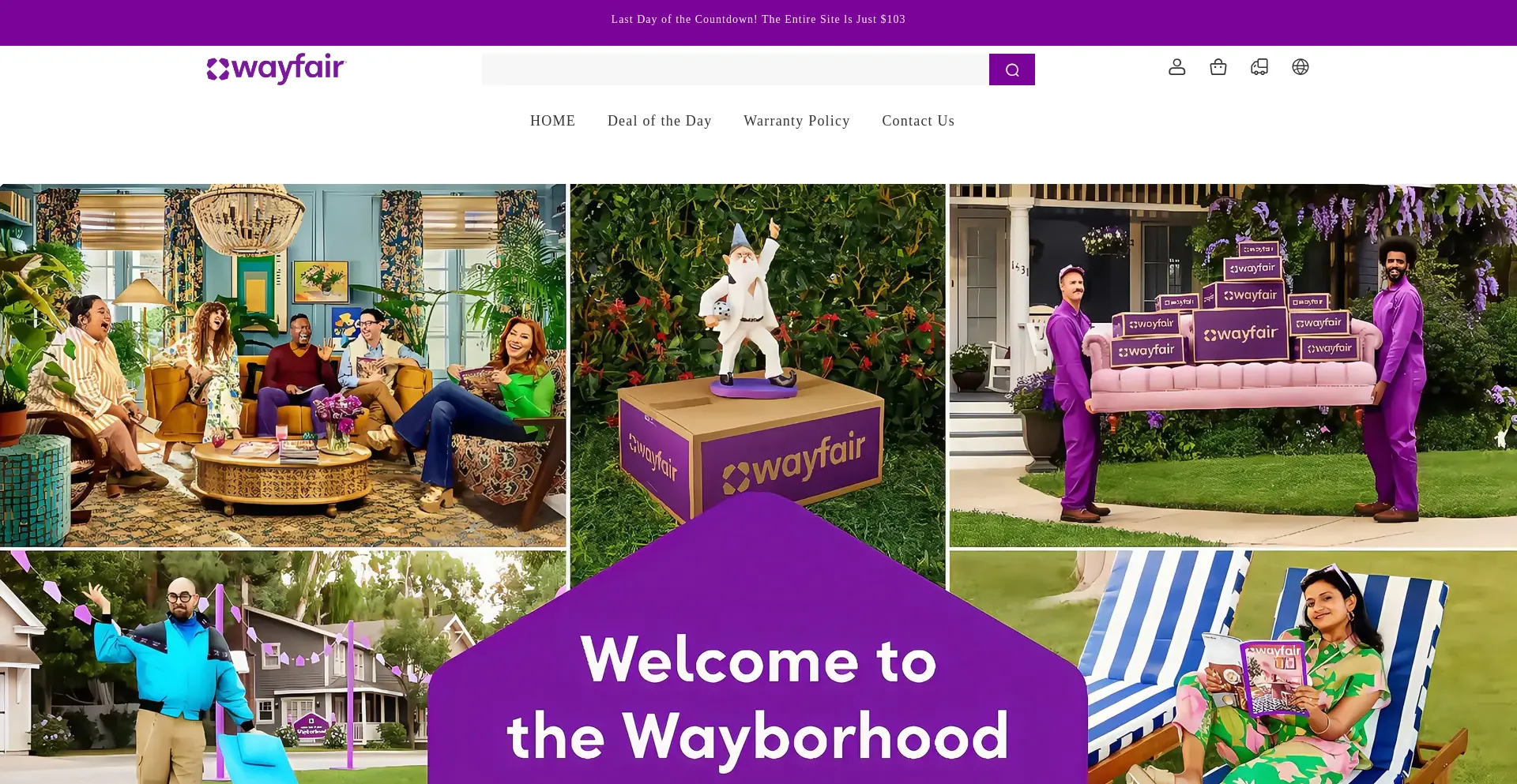 Website screenshot of Hmarvin.store