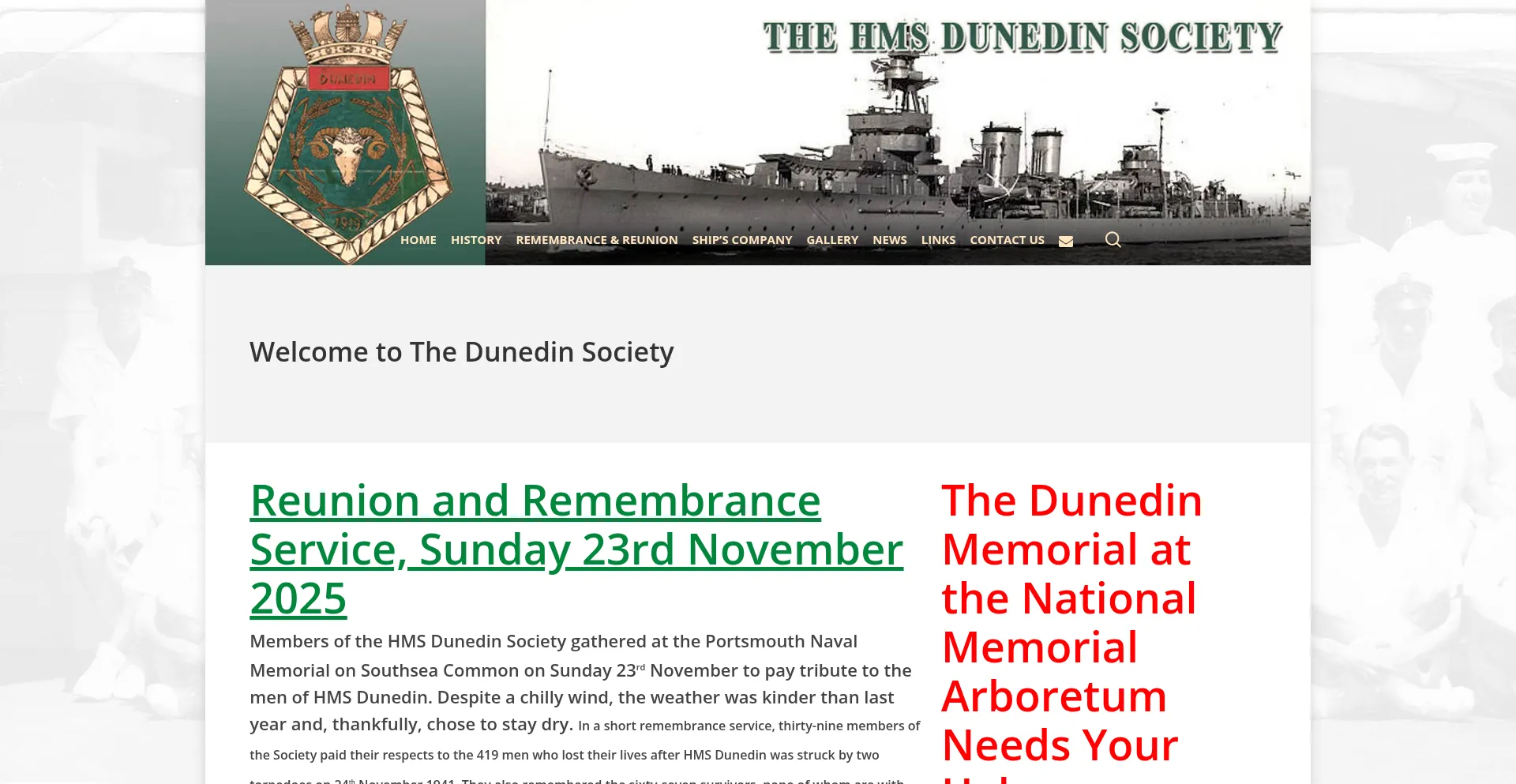 Hmsdunedin.co.uk