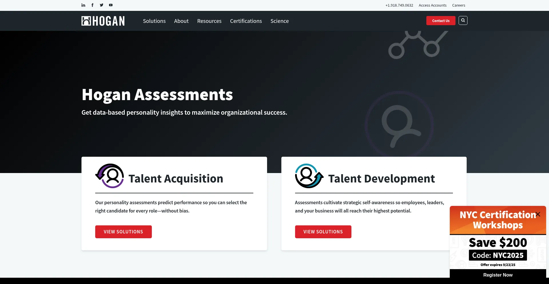 ¿És Seguro y Confiable Hoganassessments.com?