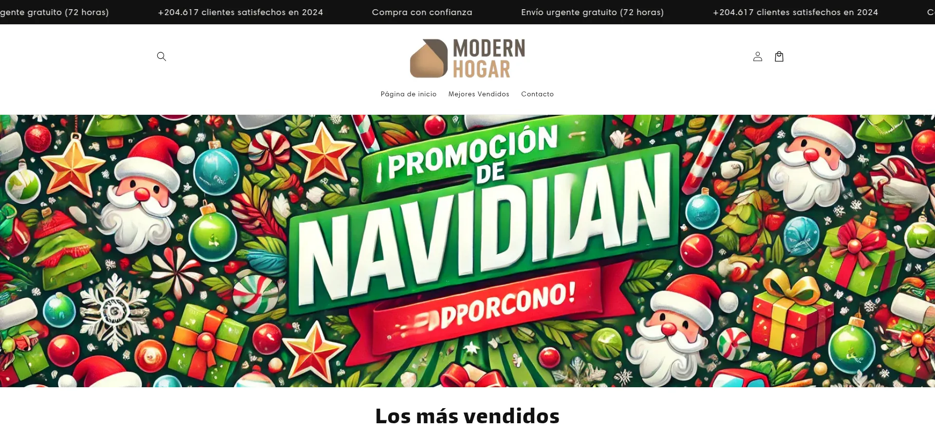 Website screenshot of Hogarmodern-ar.com