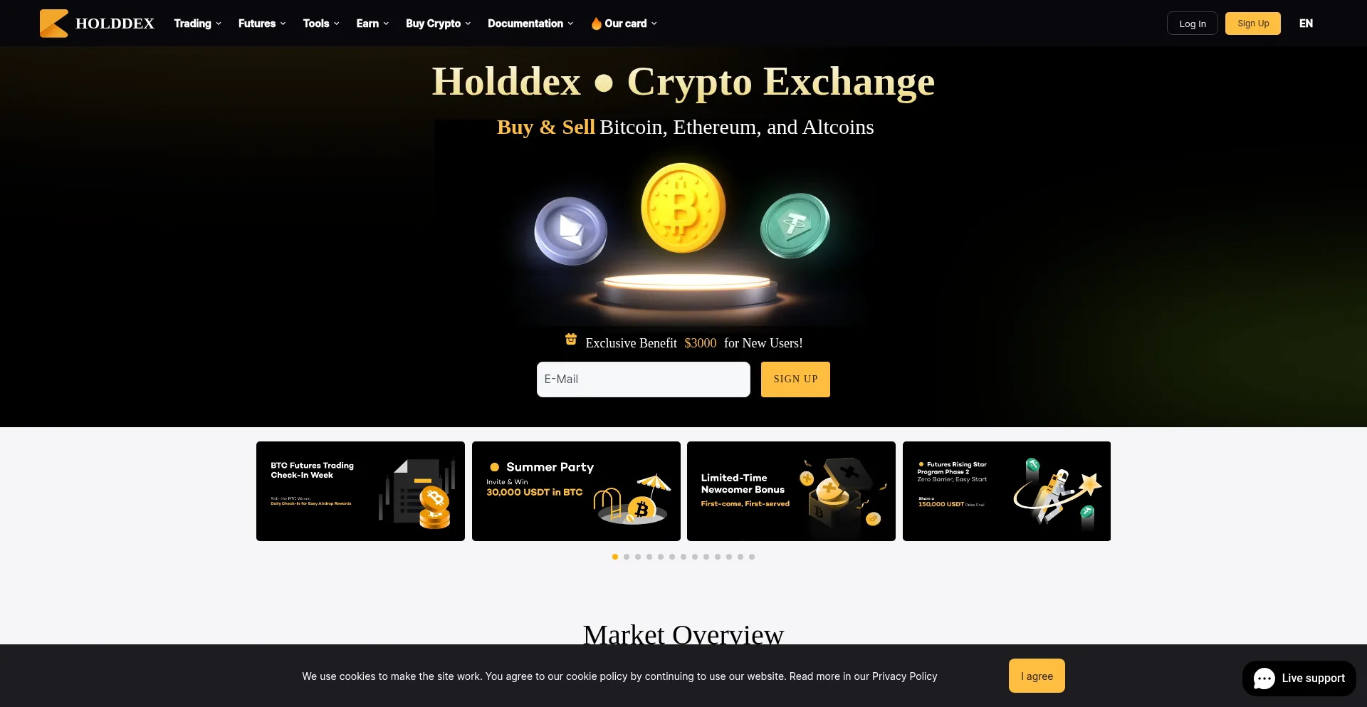 ¿És Seguro y Confiable Holddex.icu?