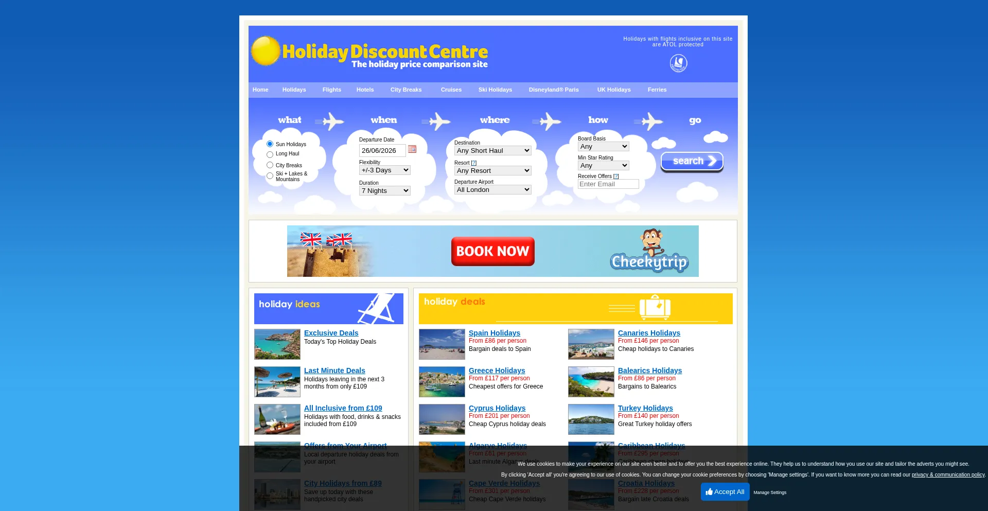 Holidaydiscountcentre.co.uk